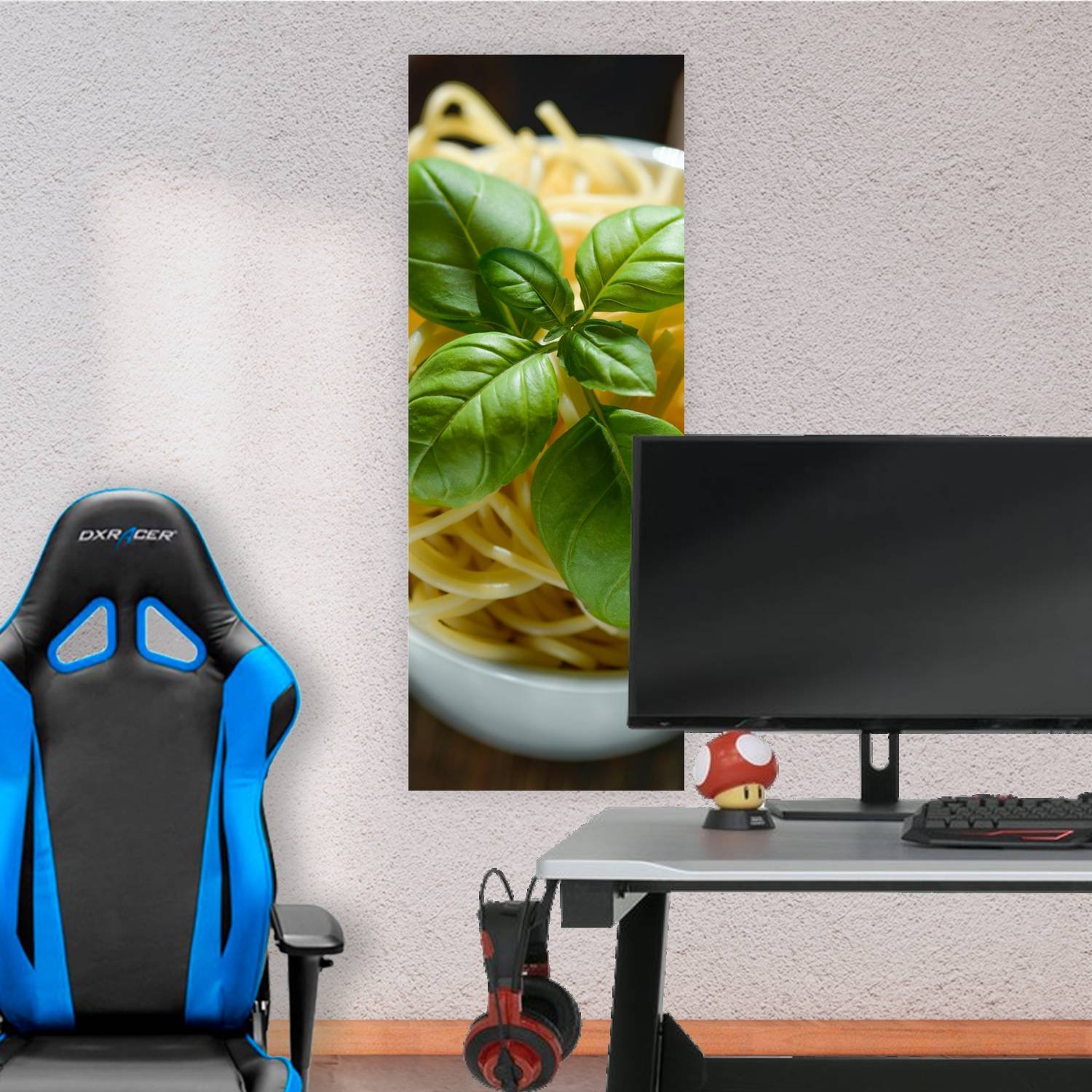 Cuadro grande 30x80cm pasta Comida