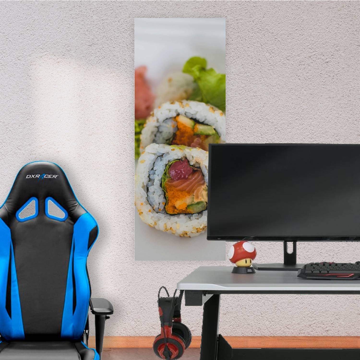 Cuadro grande 30x80cm inari sushi Comida