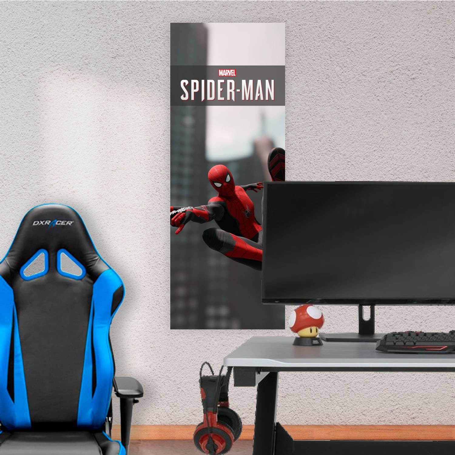 Cuadro grande 30x80cm Spider Man Pelis