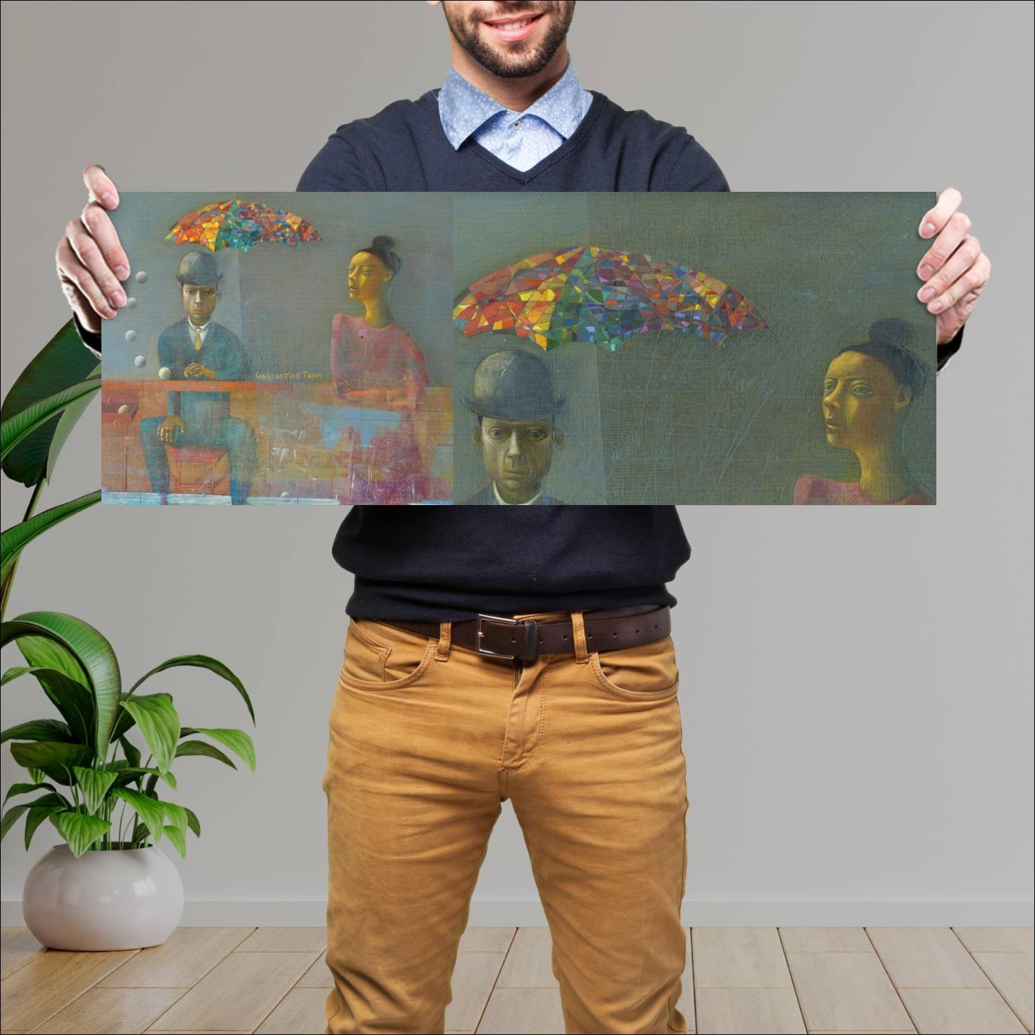 Cuadro grande 30x80cm constantine popov Arte Digital