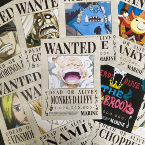 Cartel Wanted Mugiwara X 10 One Piece Post Wano - Animeras