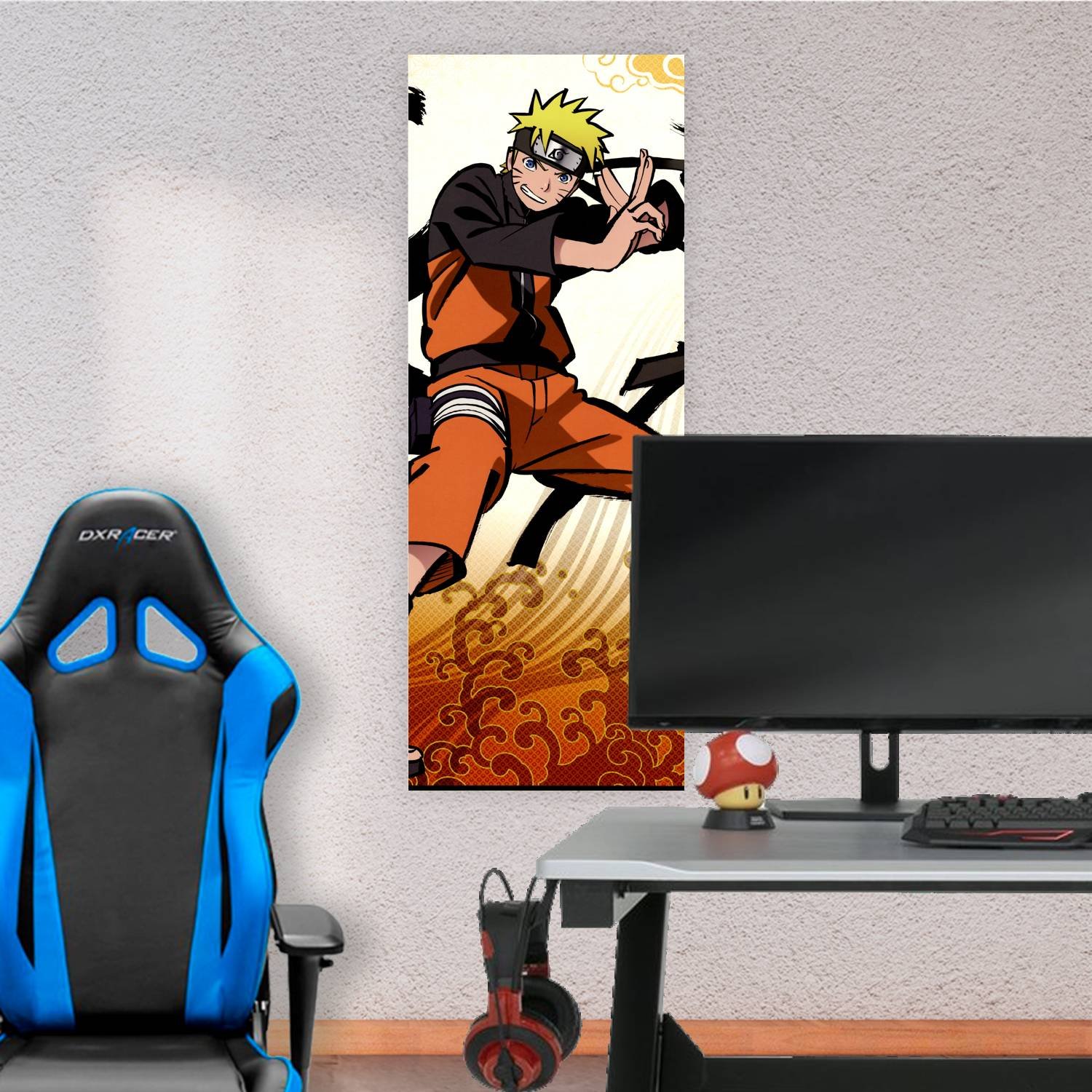 Cuadro grande 30x80cm Naruto estilo Japones Naruto