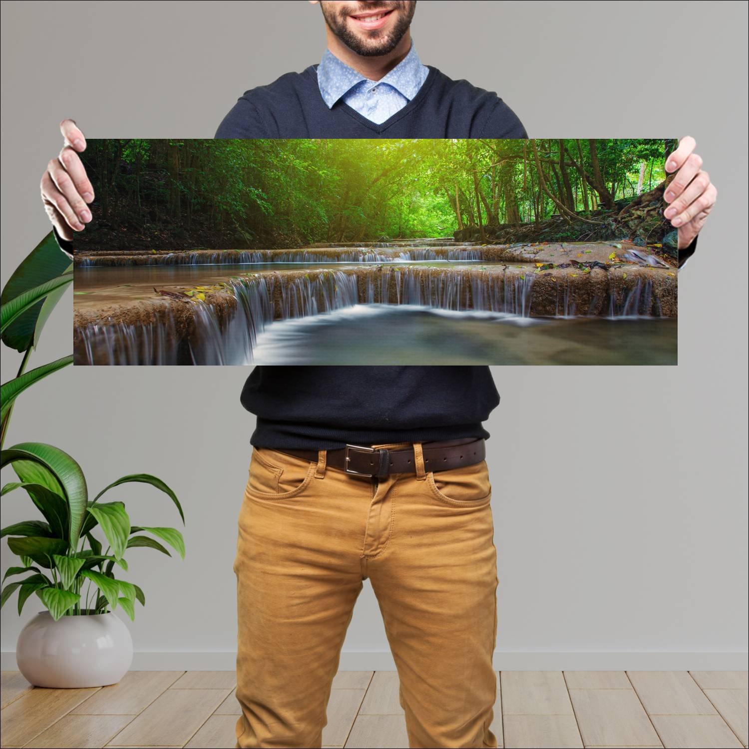Cuadro grande 30x80cm Paisajes PAH-083 Deco
