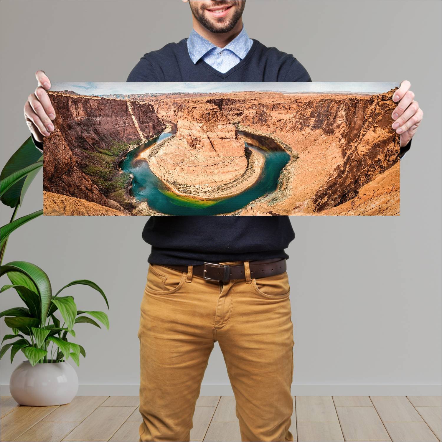 Cuadro grande 30x80cm Paisajes PAH-099 Deco