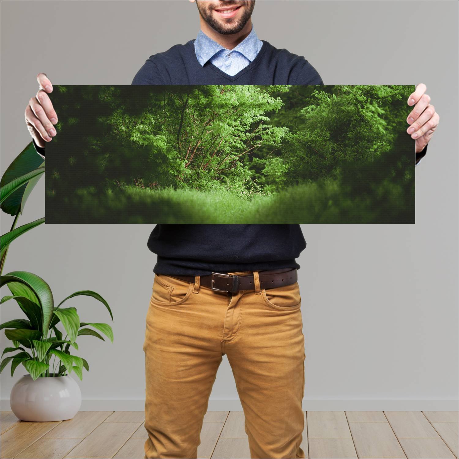 Cuadro grande 30x80cm Paisajes PAH-101 Deco