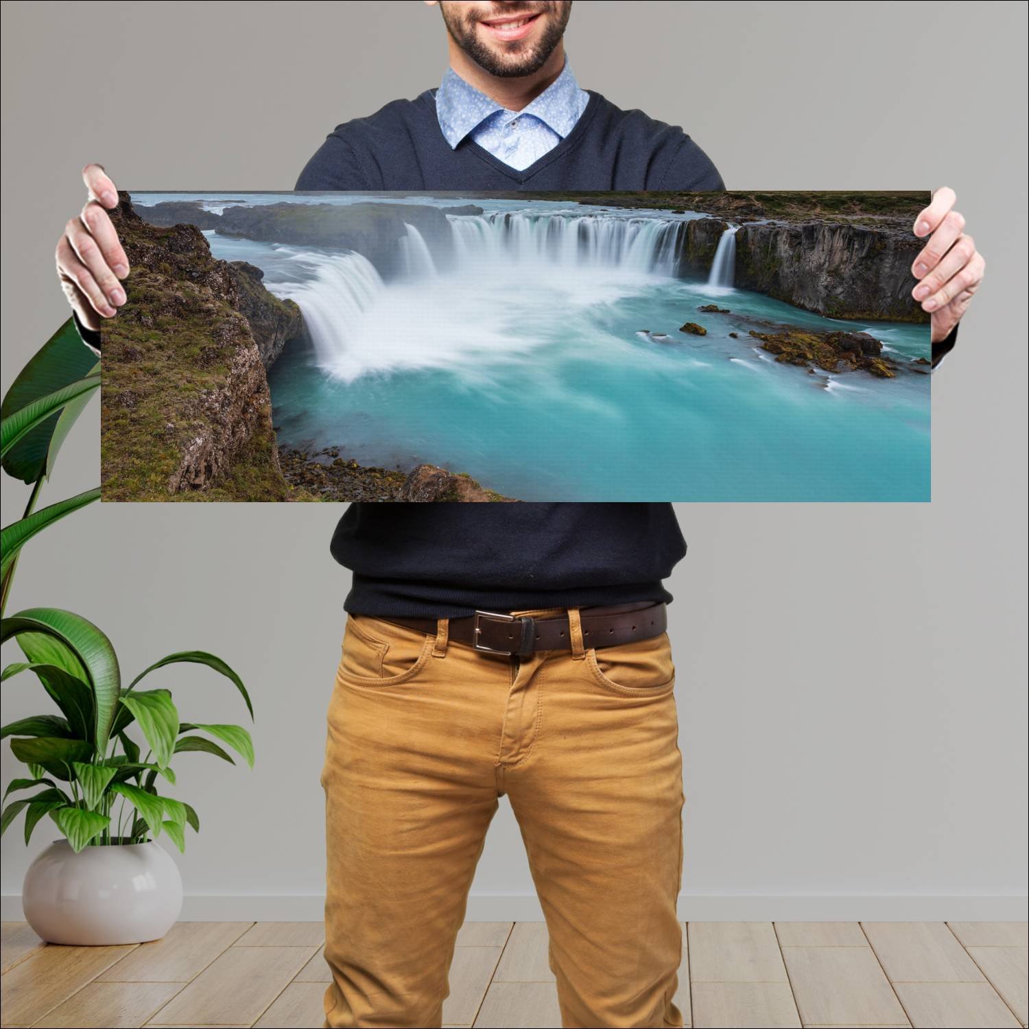 Cuadro grande 30x80cm Paisajes PAH-104 Deco