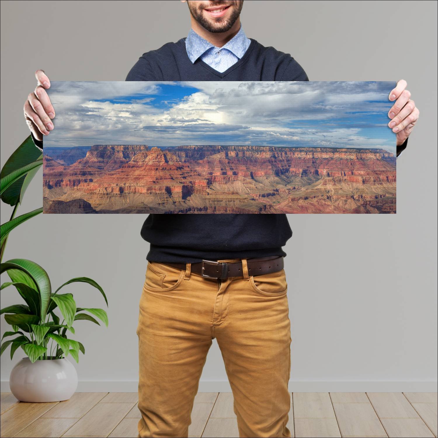 Cuadro grande 30x80cm Paisajes PAH-106 Deco