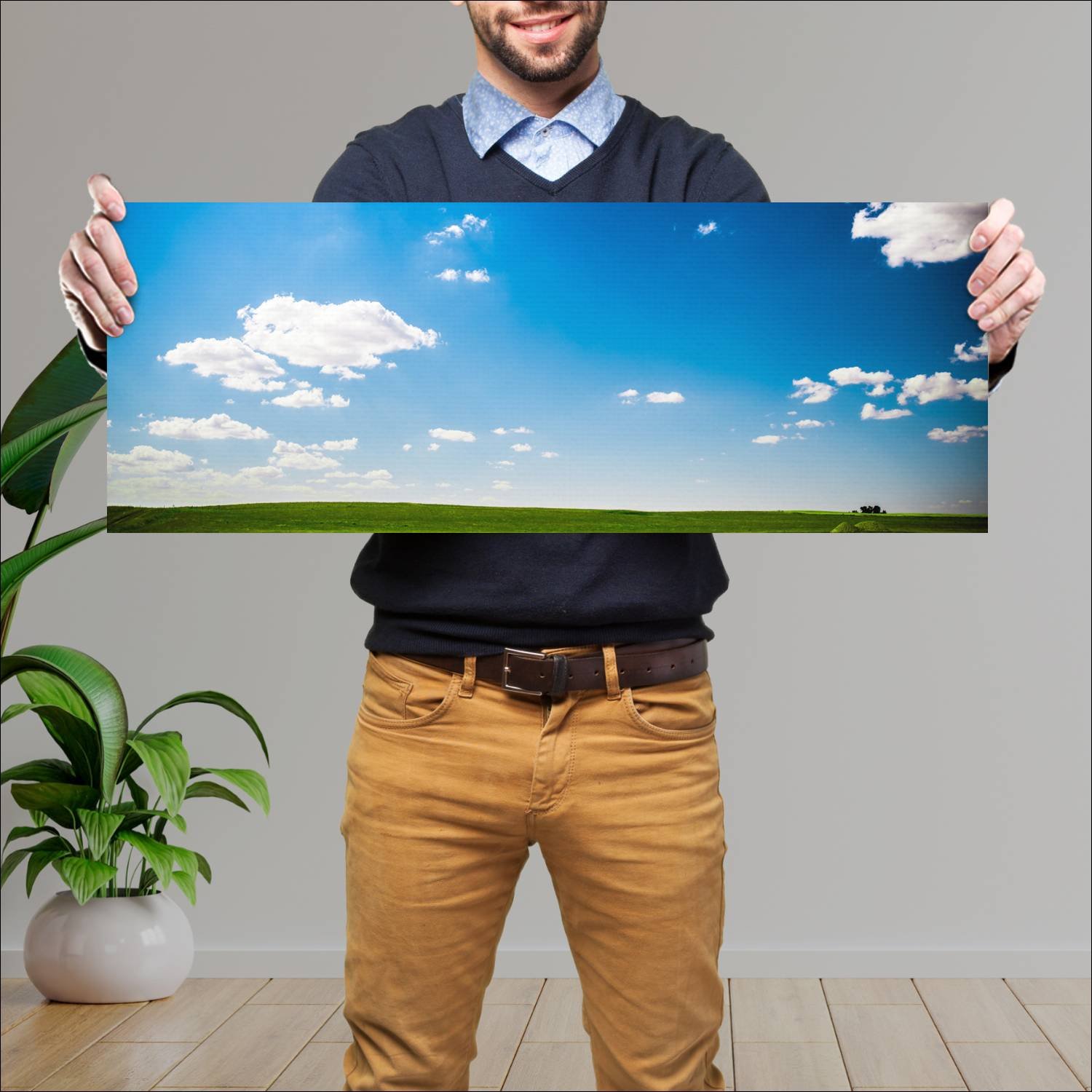 Cuadro grande 30x80cm Paisajes PAH-108 Deco
