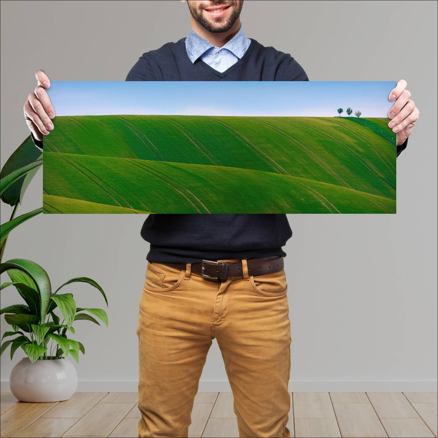 Cuadro grande 30x80cm Paisajes PAH-112 Deco