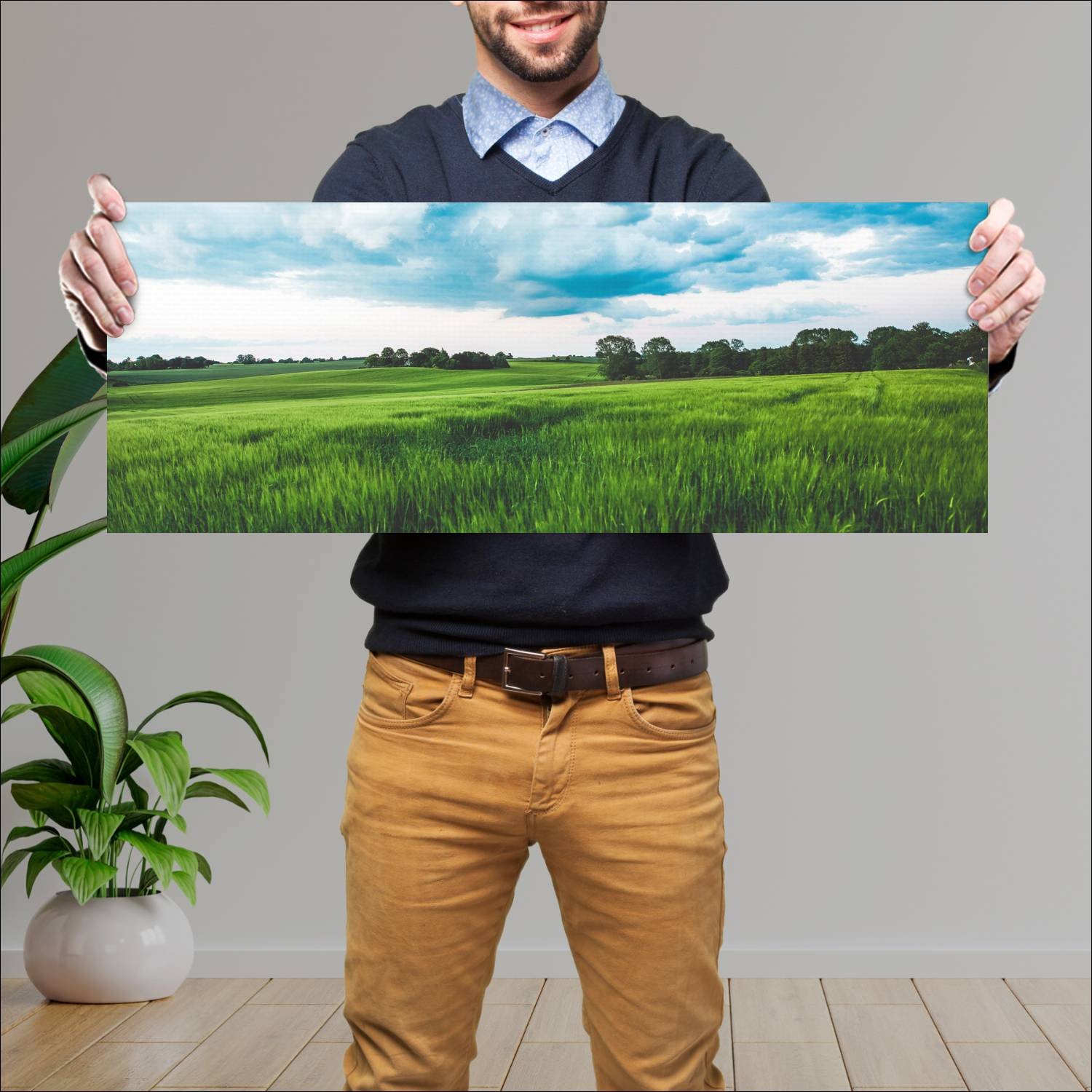 Cuadro grande 30x80cm Paisajes PAH-113 Deco