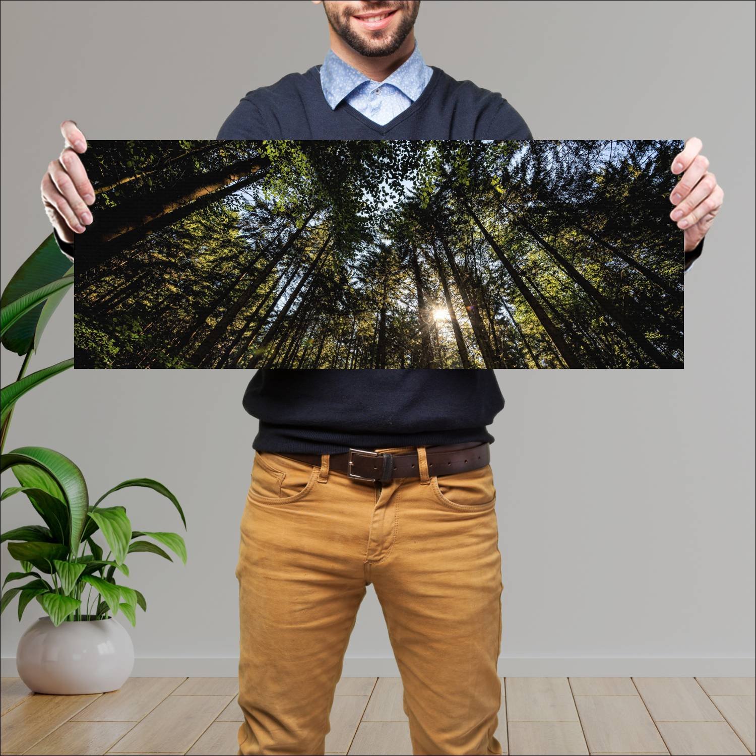 Cuadro grande 30x80cm Paisajes PAH-114 Deco