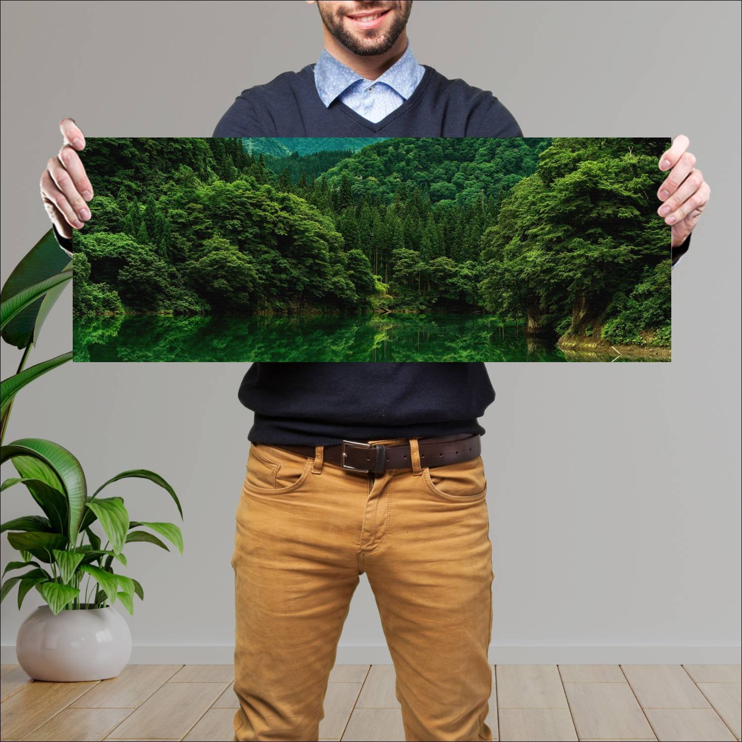 Cuadro grande 30x80cm Paisajes PAH-118 Deco