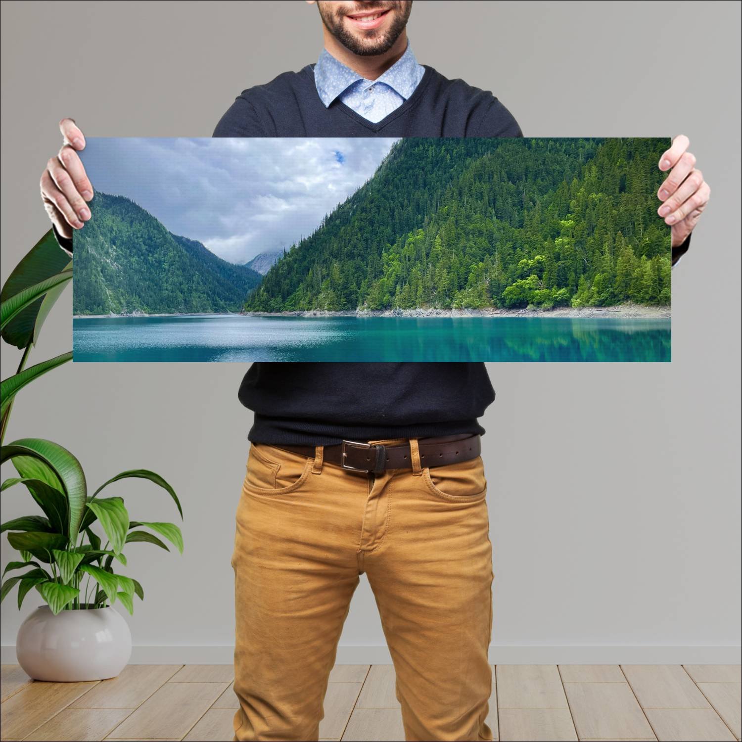 Cuadro grande 30x80cm Paisajes PAH-128 Deco