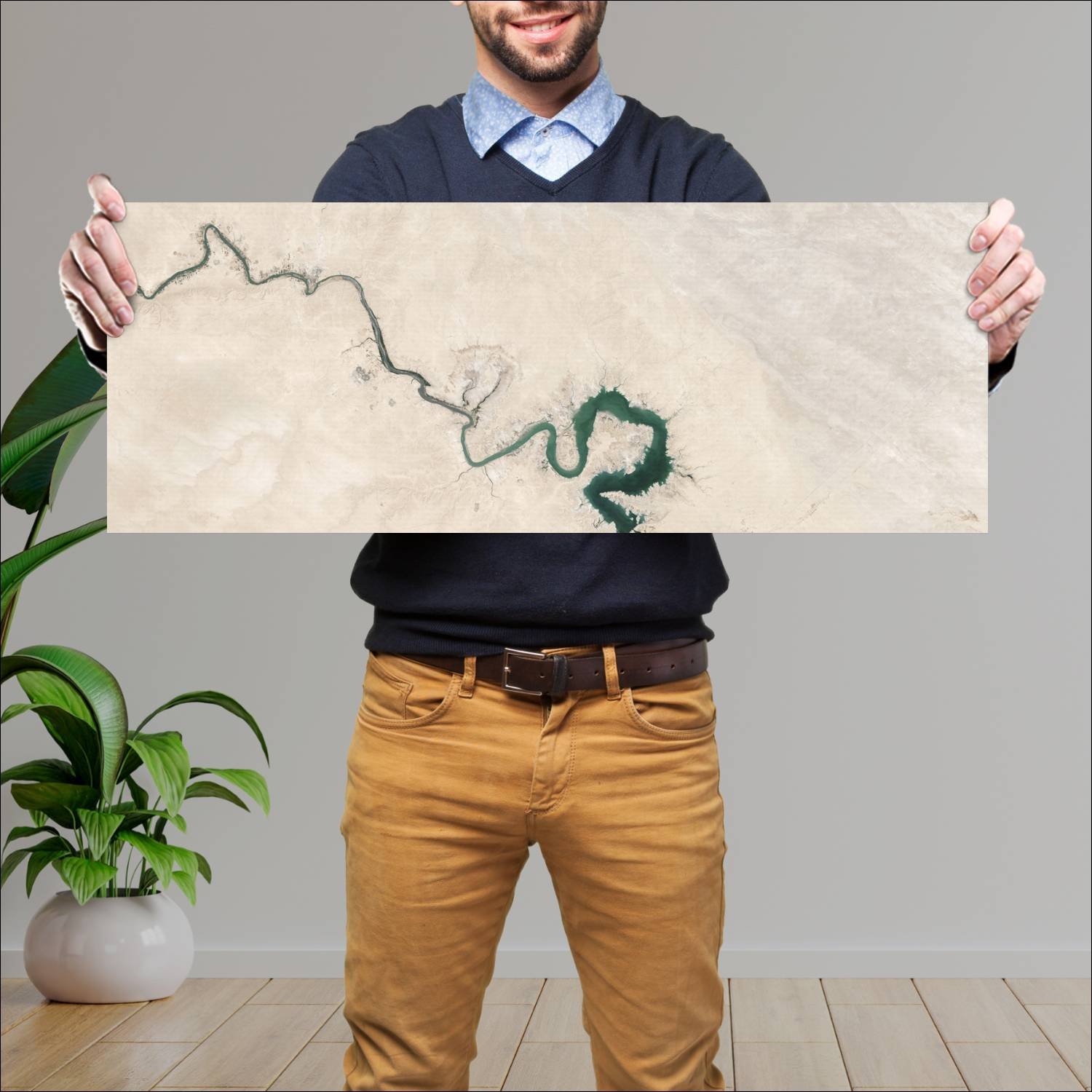Cuadro grande 30x80cm Paisajes PAH-137 Deco