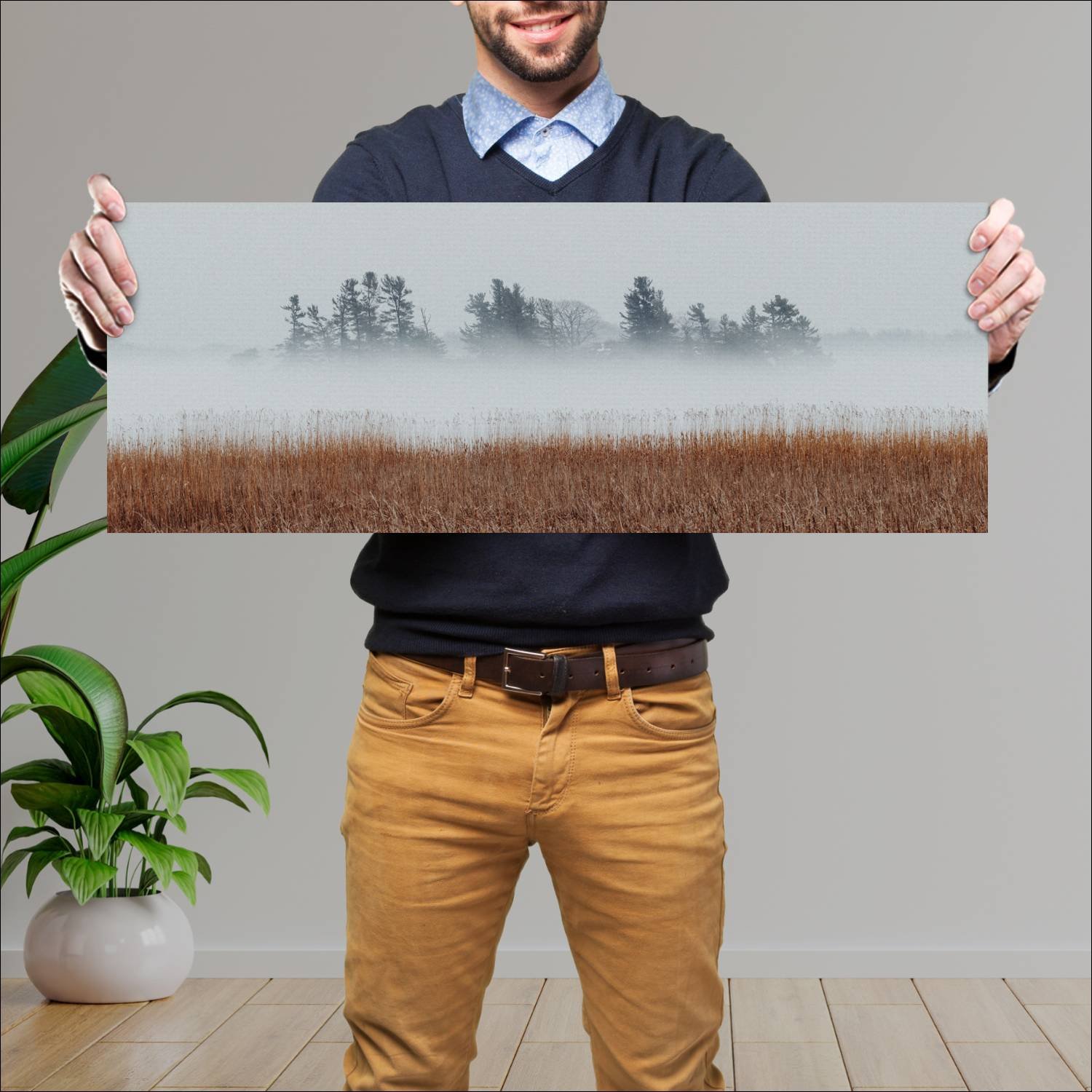 Cuadro grande 30x80cm Paisajes PAH-138 Deco