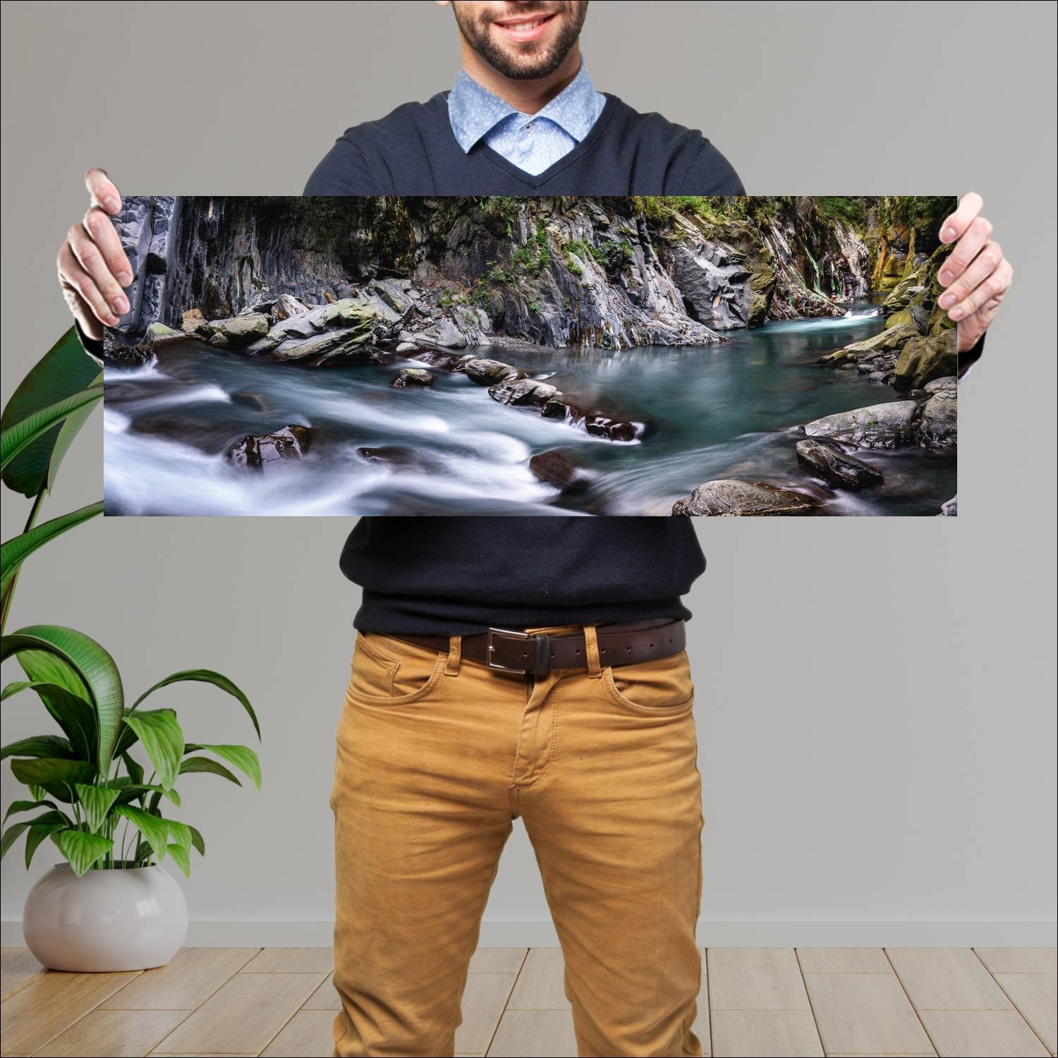 Cuadro grande 30x80cm Paisajes PAH-141 Deco