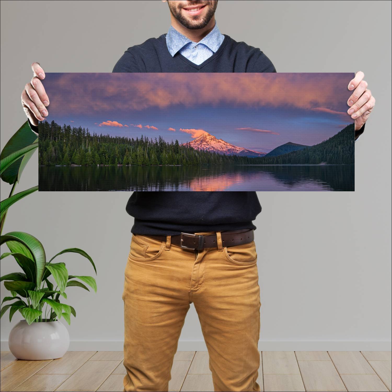 Cuadro grande 30x80cm Paisajes PAH-143 Deco