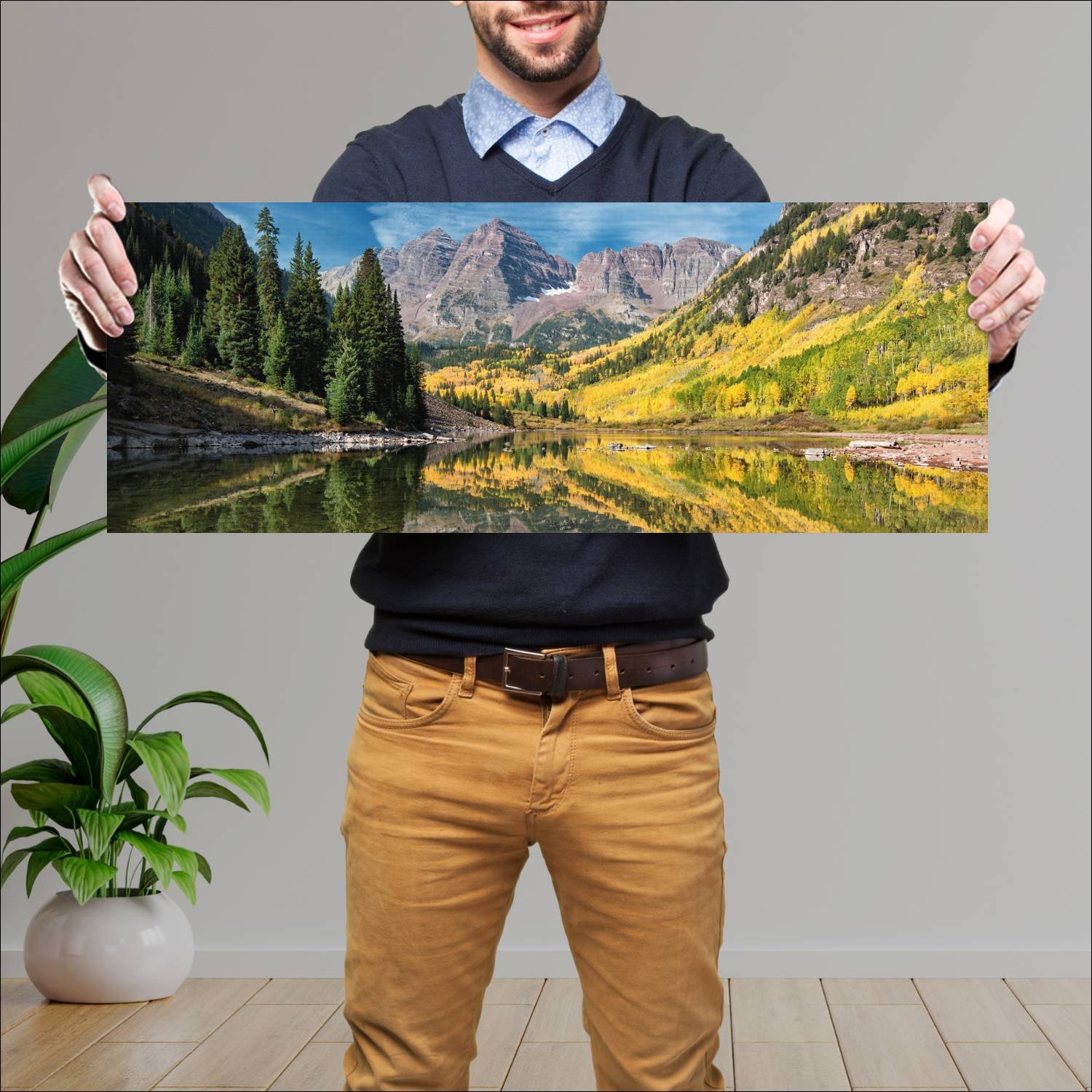 Cuadro grande 30x80cm Paisajes PAH-146 Deco