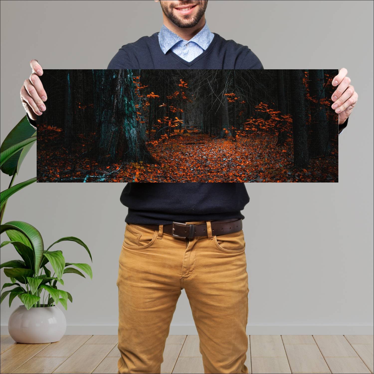 Cuadro grande 30x80cm Paisajes PAH-148 Deco