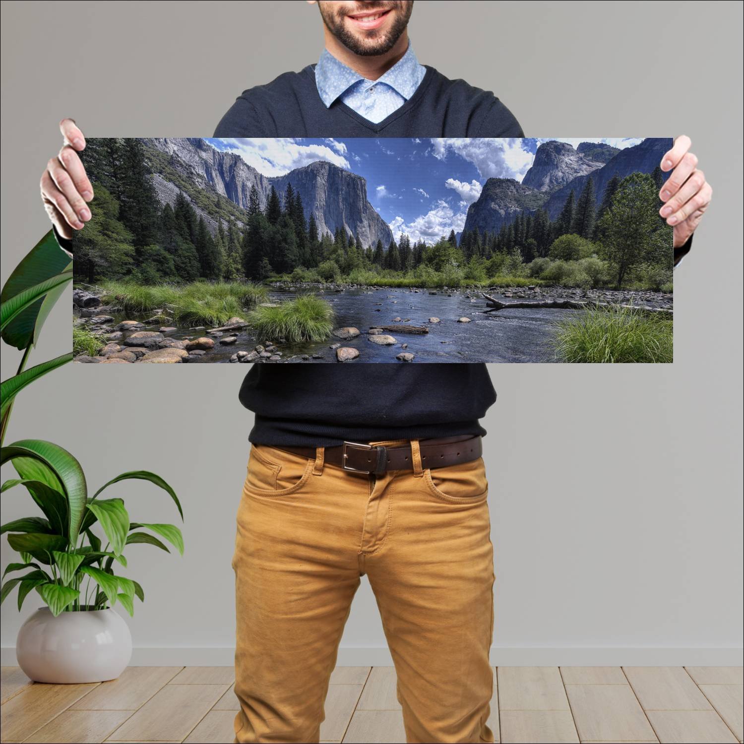 Cuadro grande 30x80cm Paisajes PAH-149 Deco