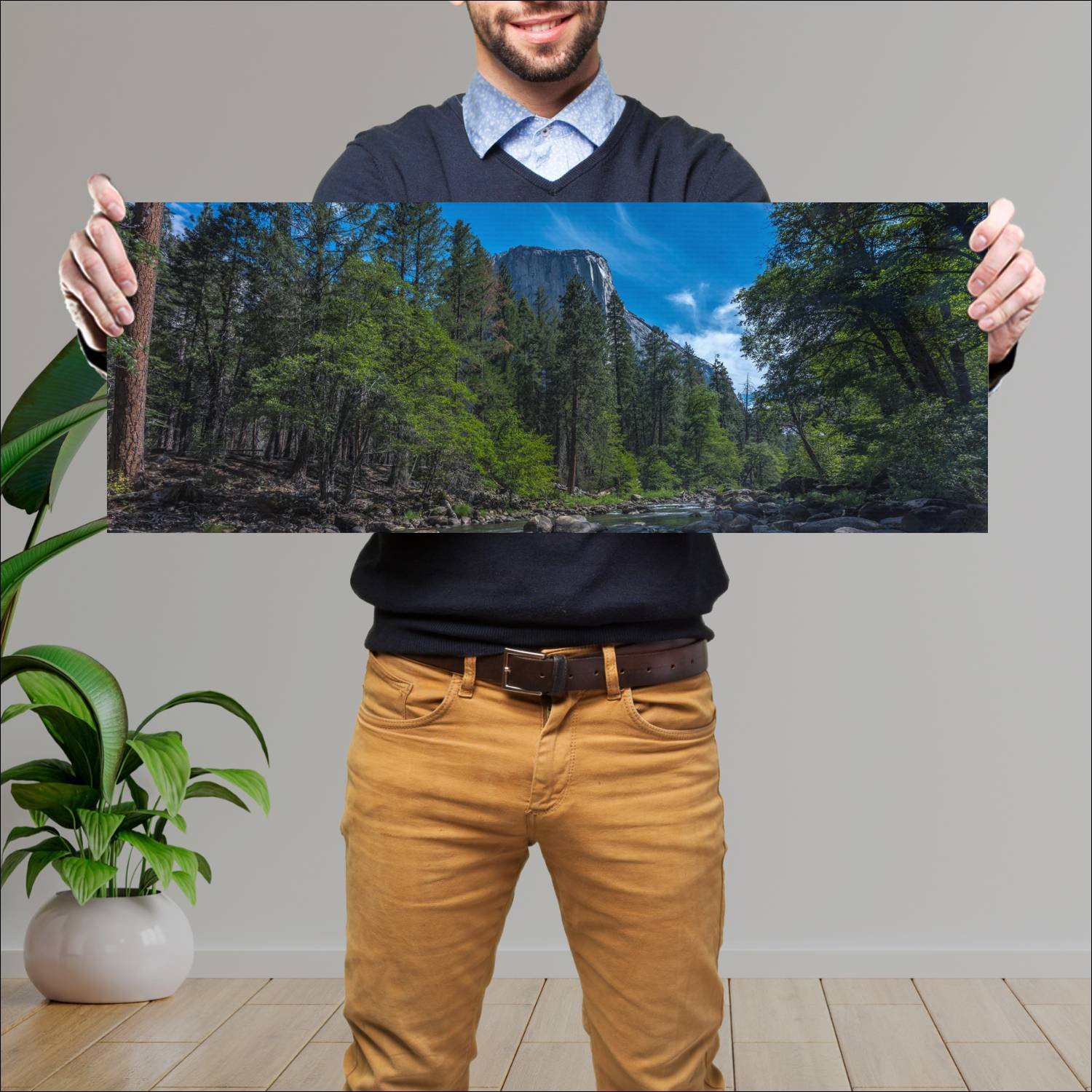 Cuadro grande 30x80cm Paisajes PAH-150 Deco