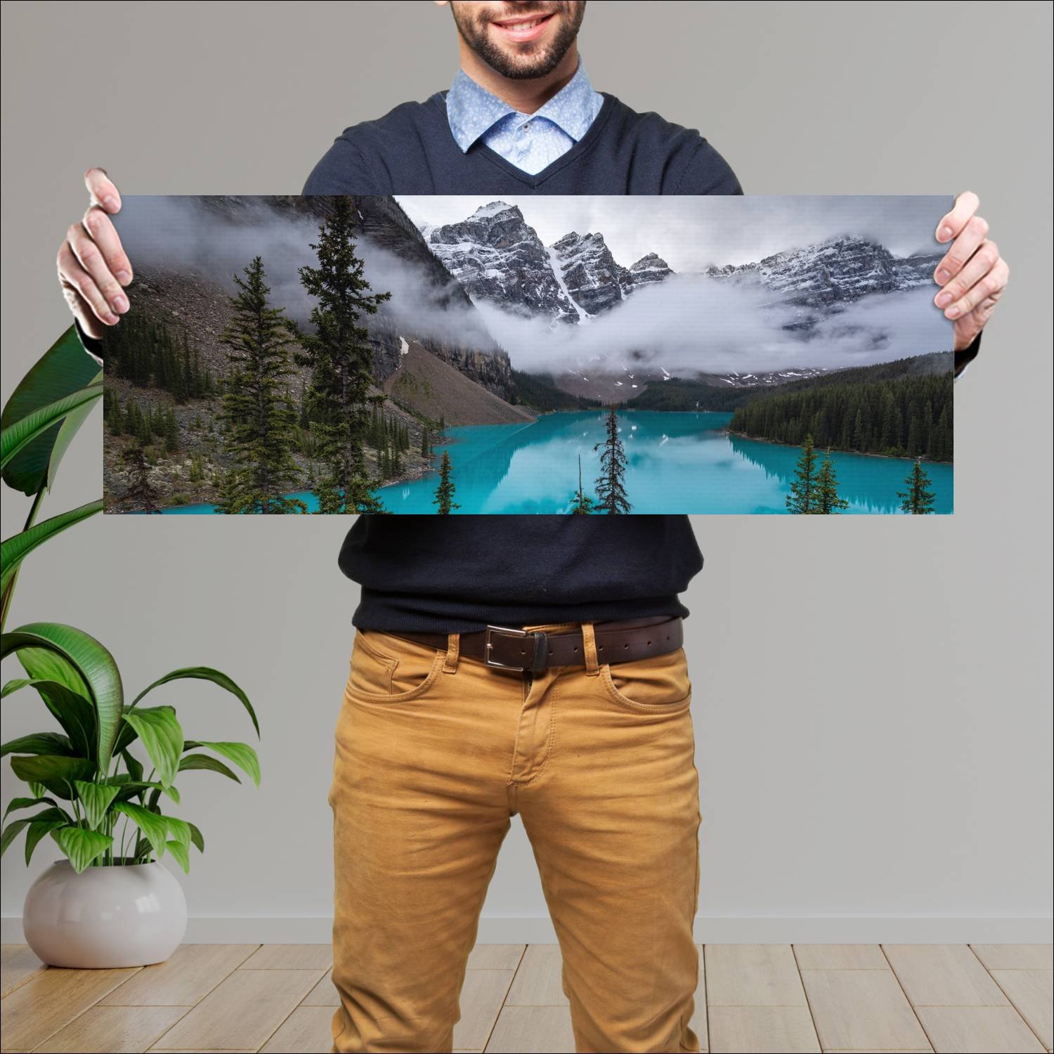 Cuadro grande 30x80cm Paisajes PAH-156 Deco