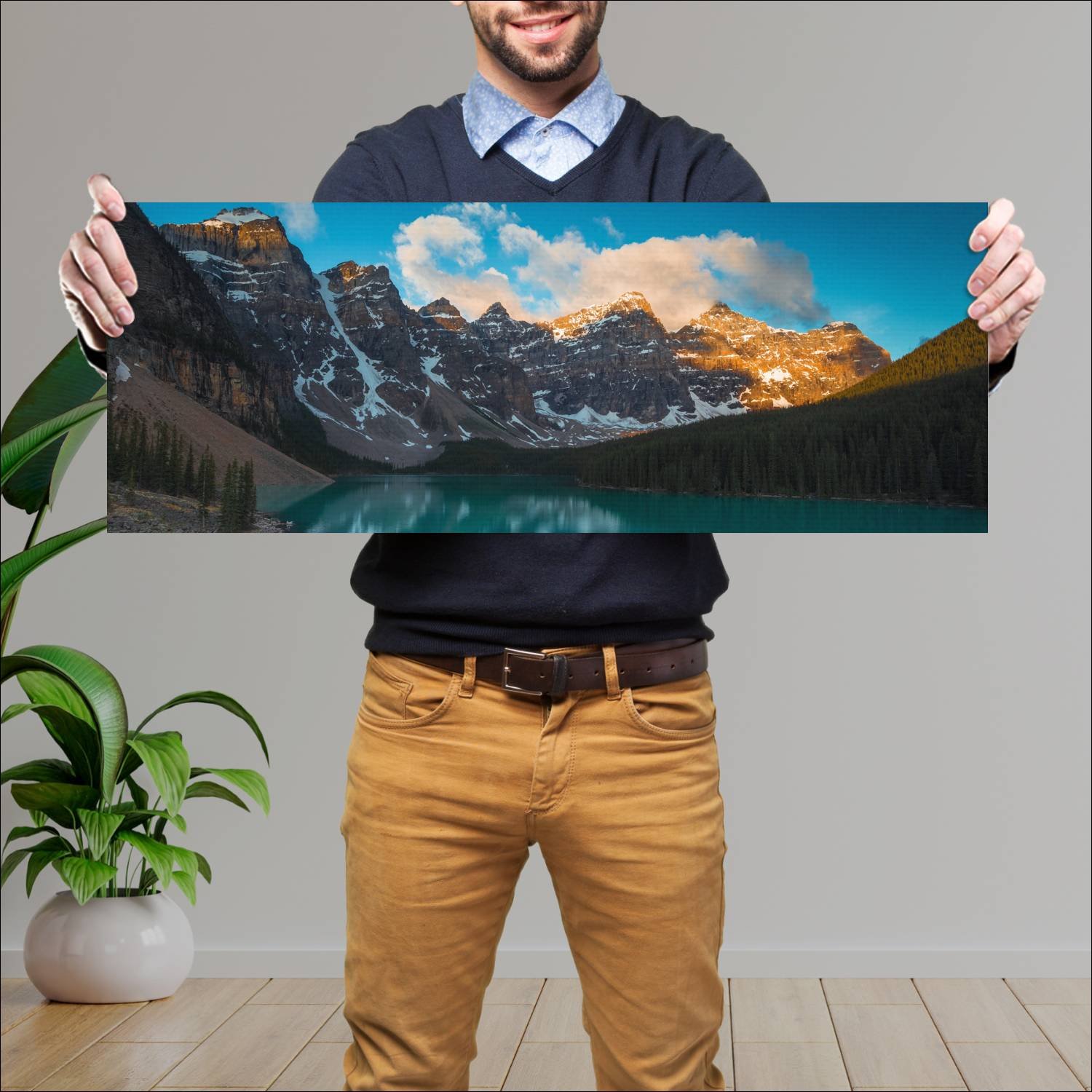 Cuadro grande 30x80cm Paisajes PAH-157 Deco