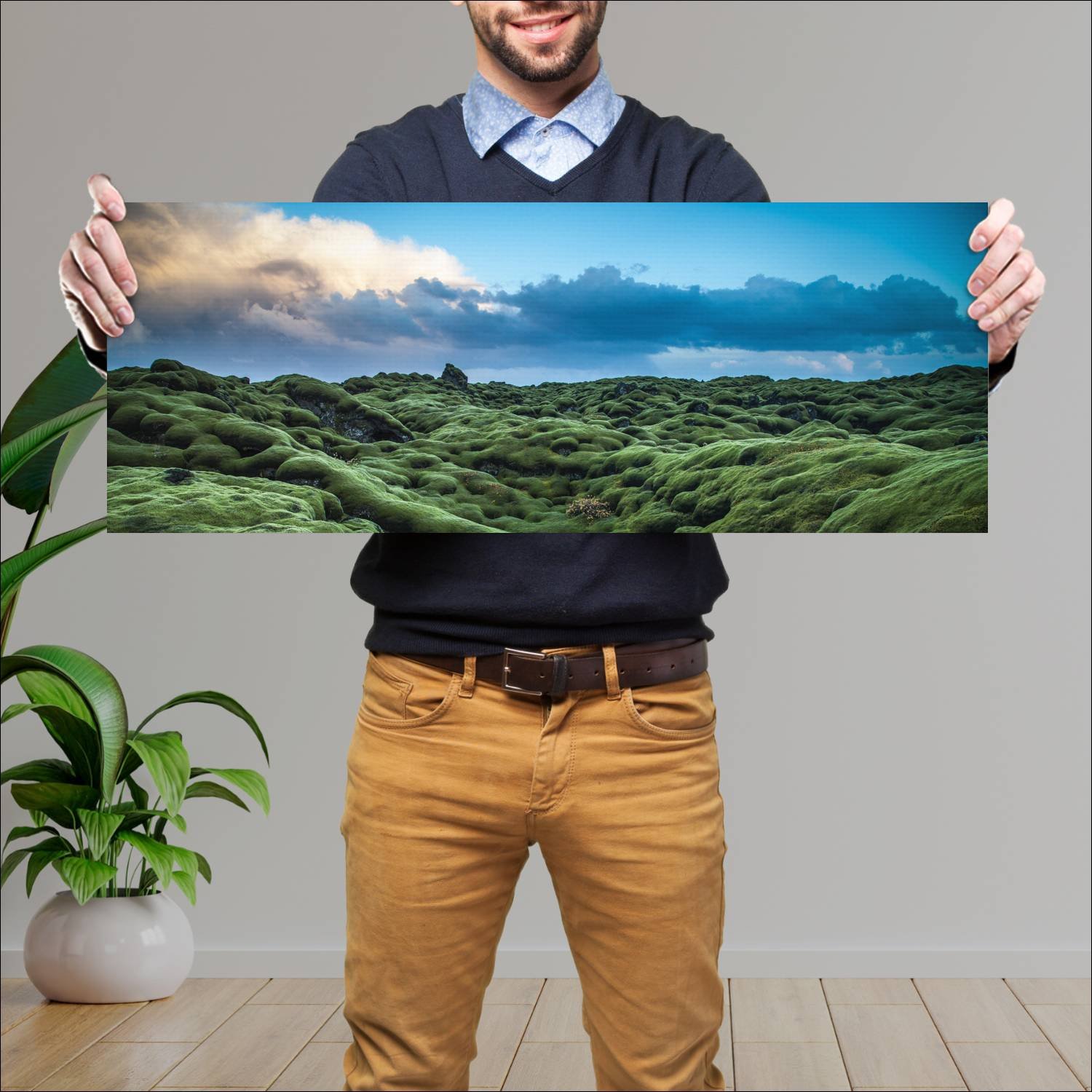 Cuadro grande 30x80cm Paisajes PAH-159 Deco