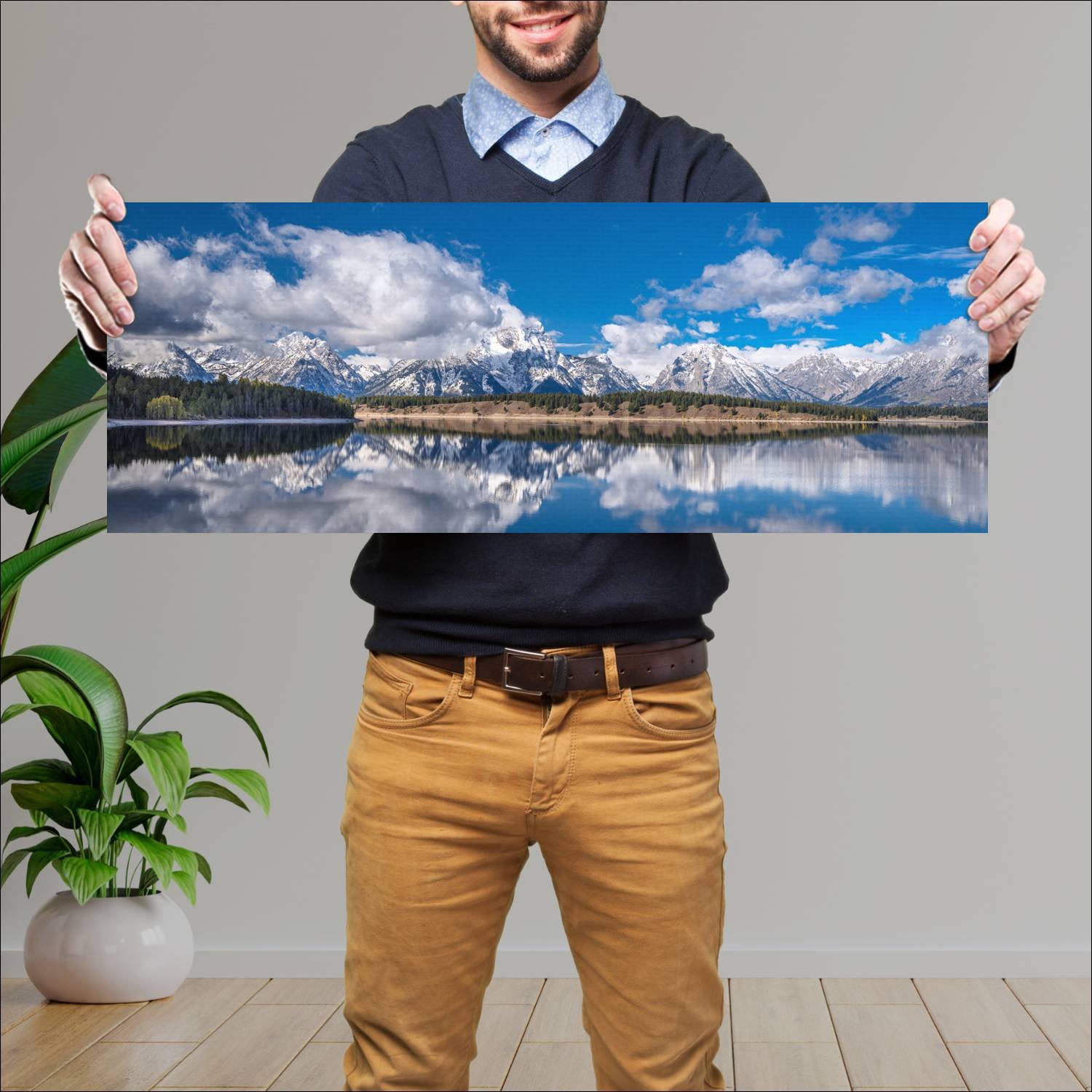 Cuadro grande 30x80cm Paisajes PAH-160 Deco