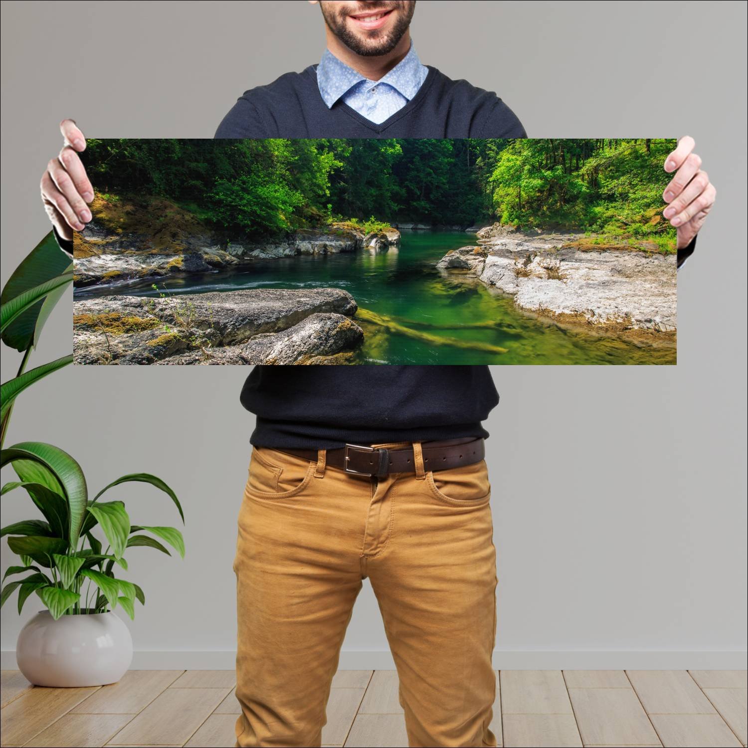 Cuadro grande 30x80cm Paisajes PAH-161 Deco