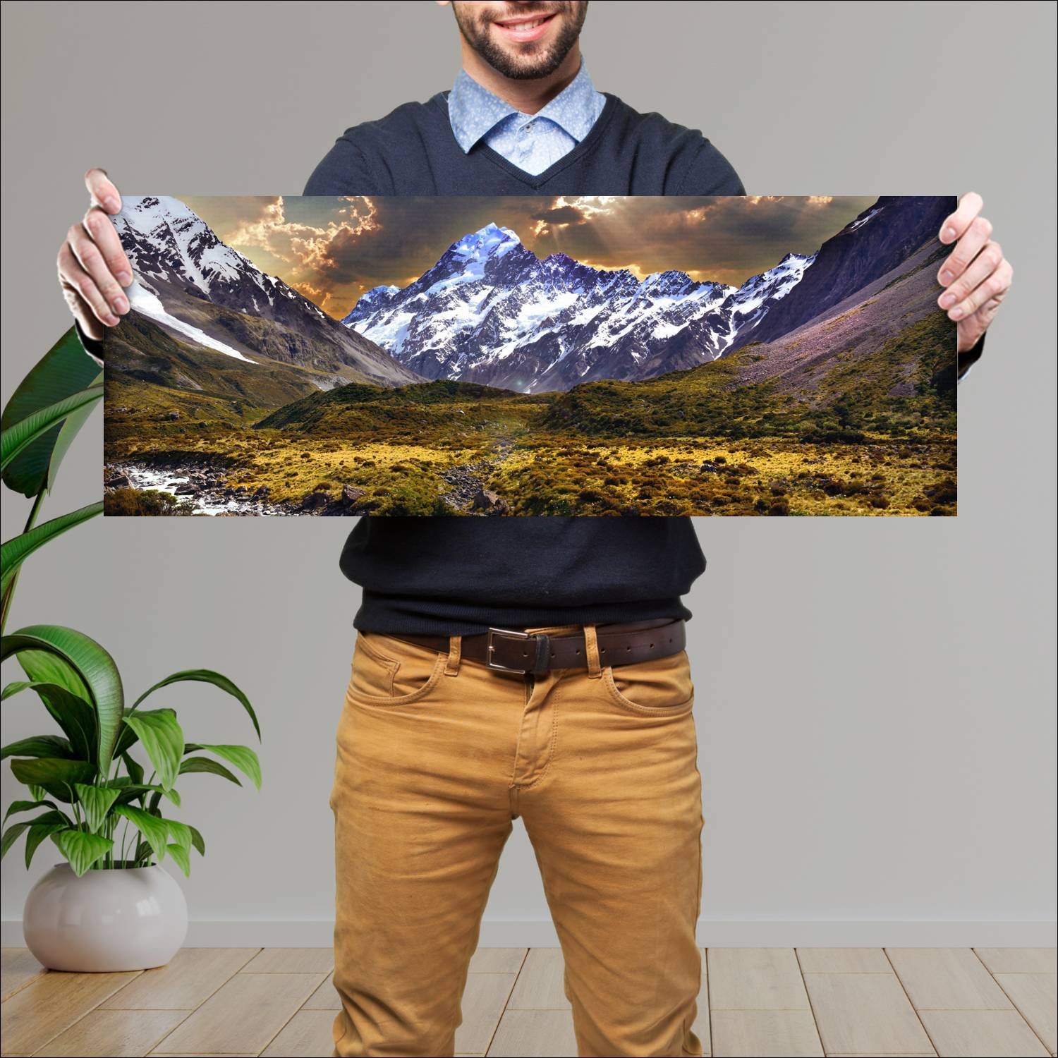 Cuadro grande 30x80cm Paisajes PAH-162 Deco