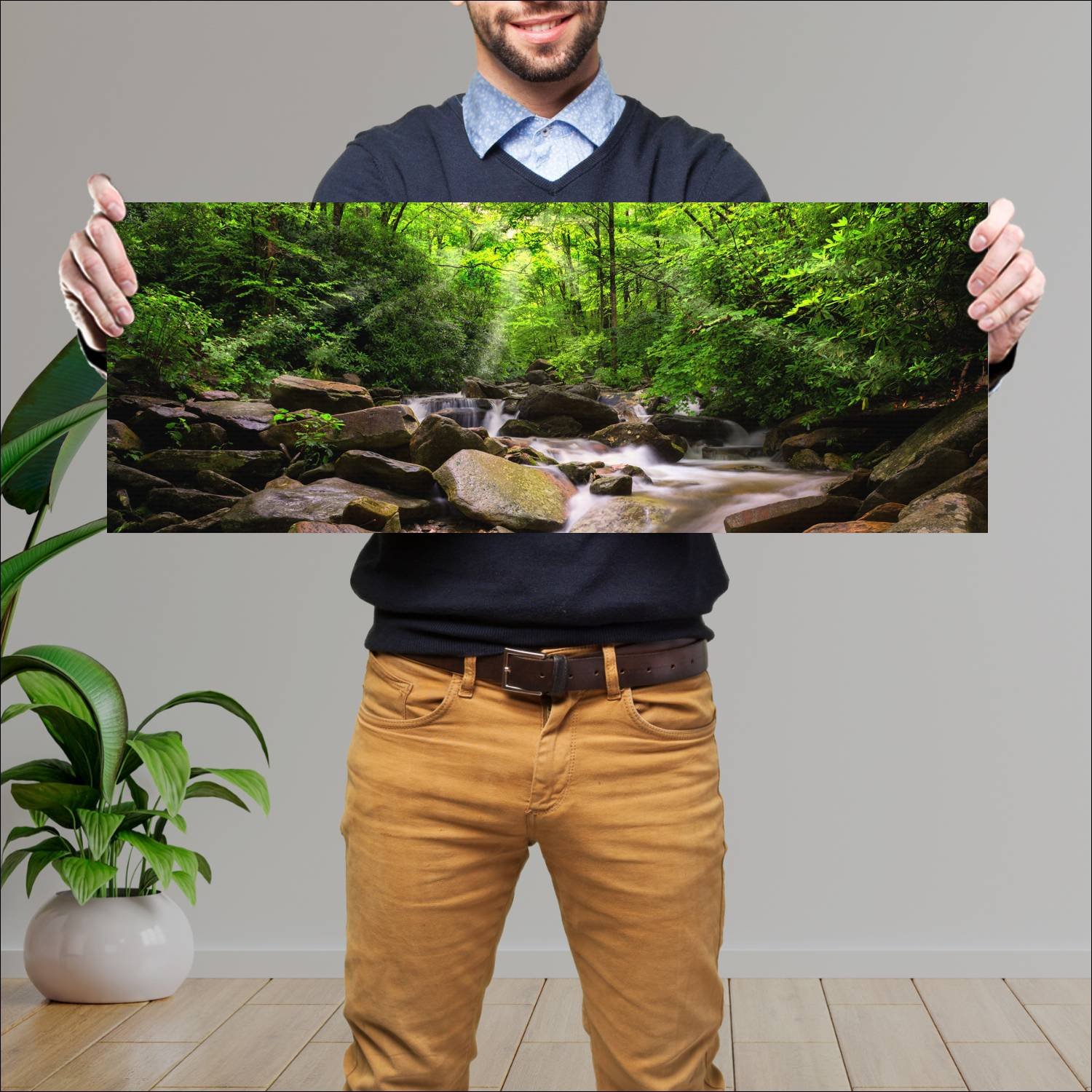 Cuadro grande 30x80cm Paisajes PAH-163 Deco
