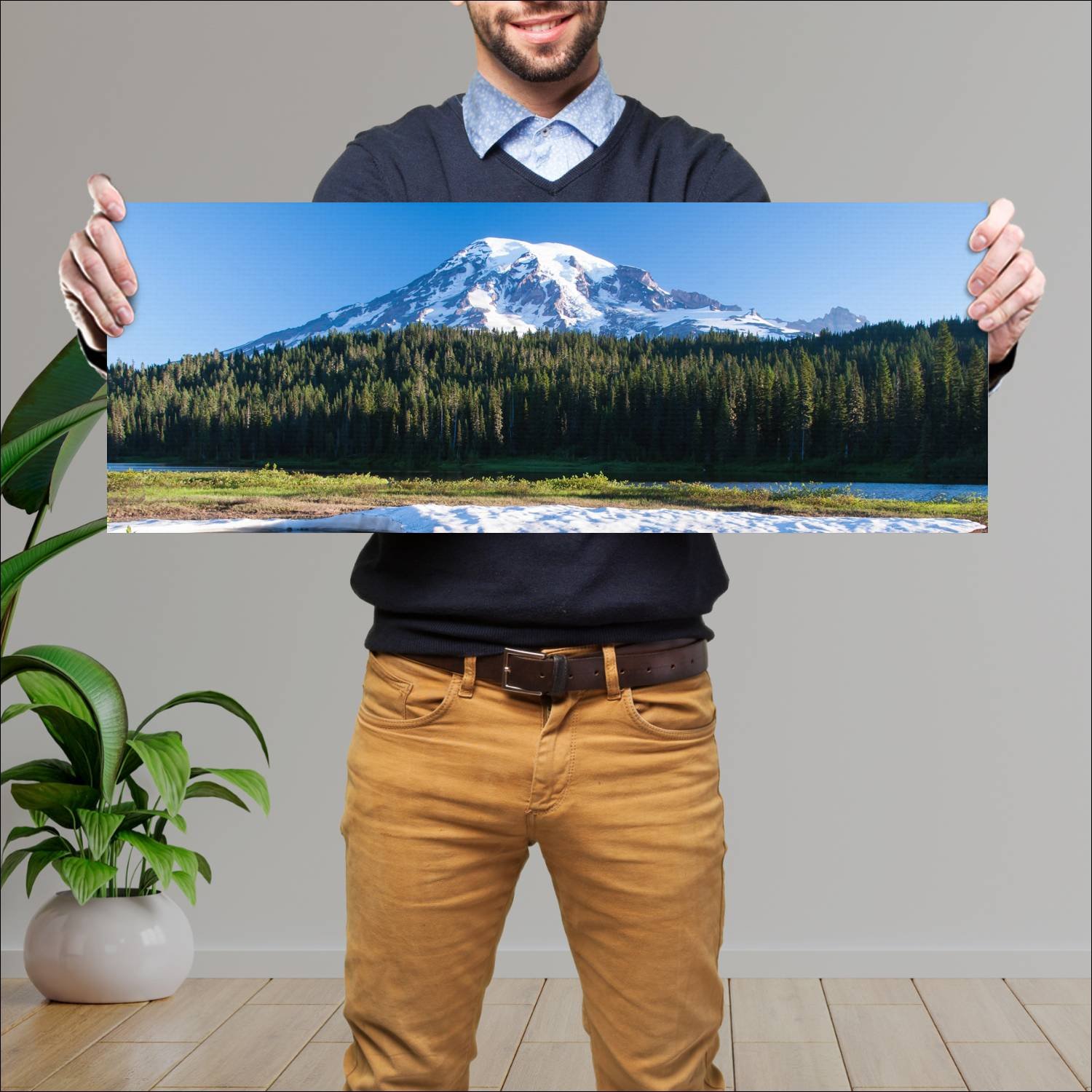 Cuadro grande 30x80cm Paisajes PAH-164 Deco