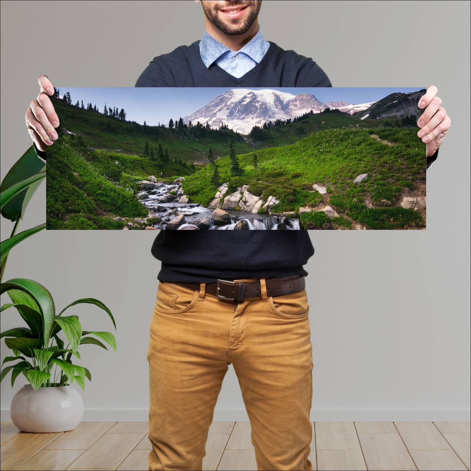 Cuadro grande 30x80cm Paisajes PAH-165 Deco