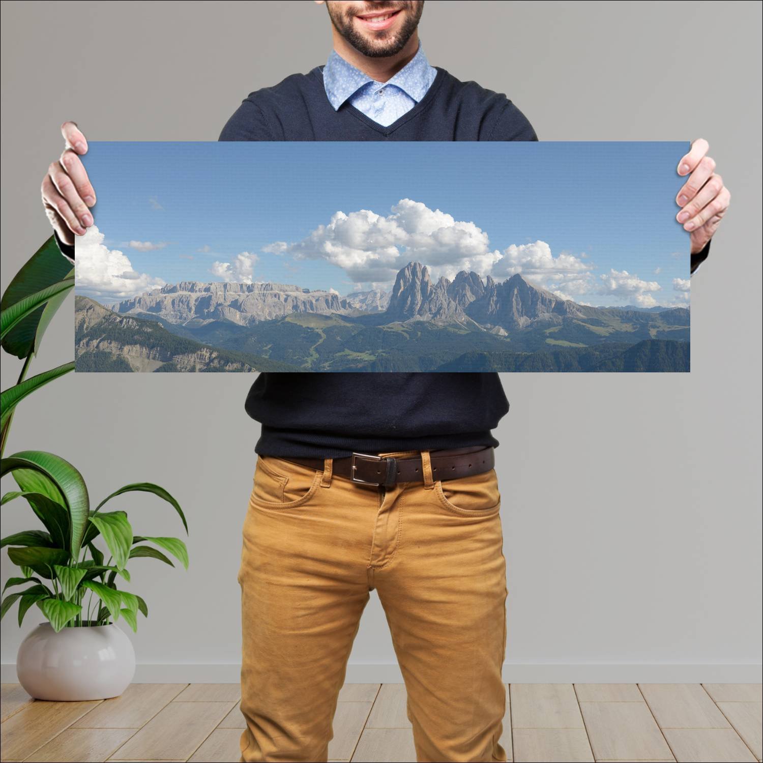Cuadro grande 30x80cm Paisajes PAH-166 Deco