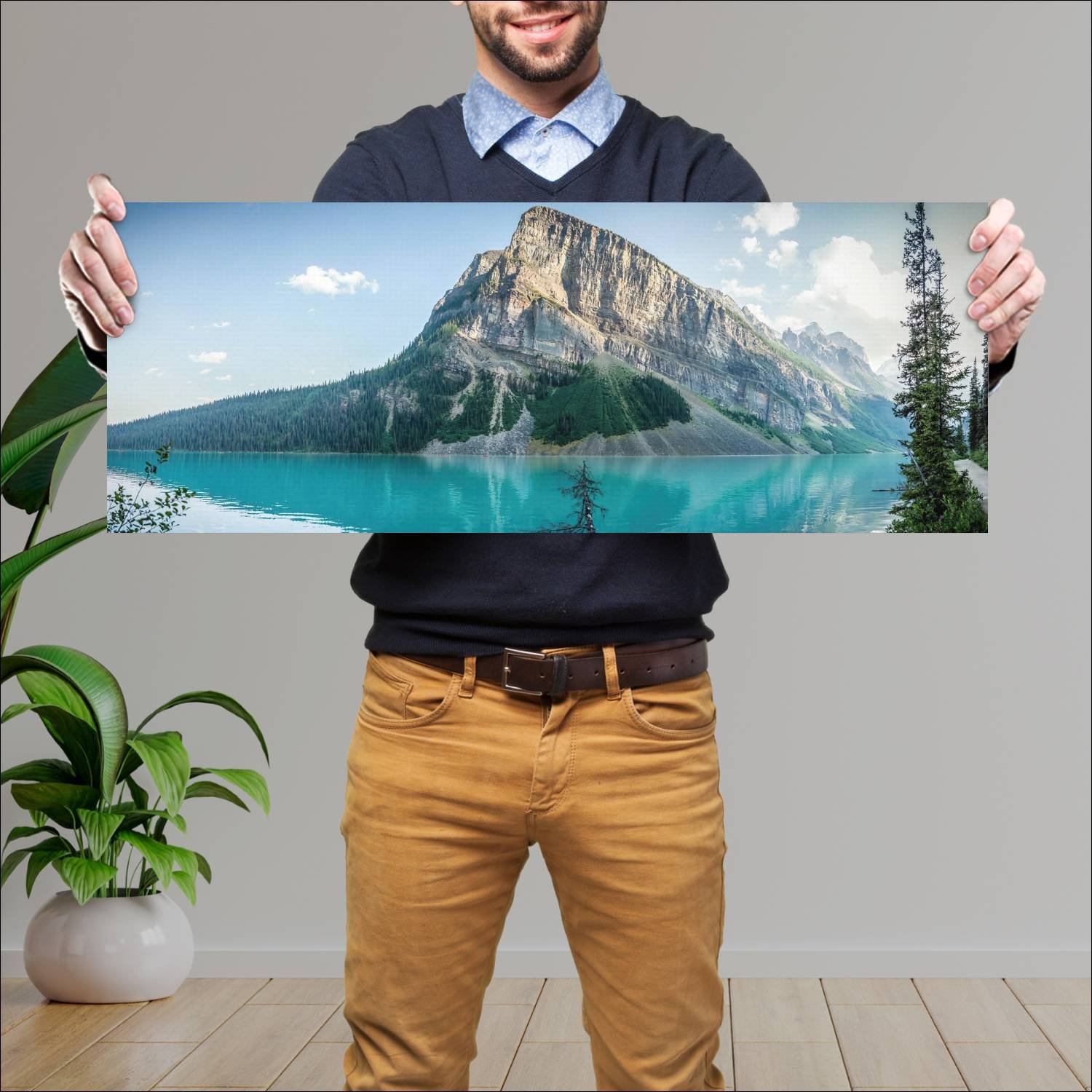 Cuadro grande 30x80cm Paisajes PAH-167 Deco