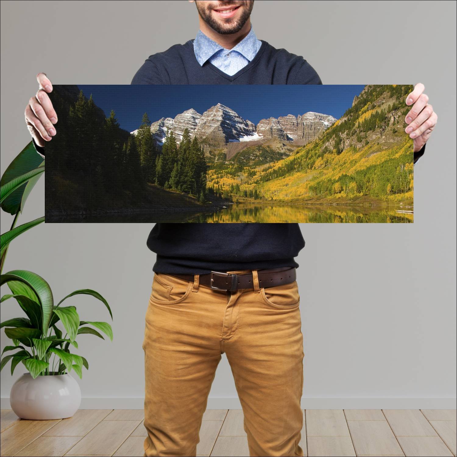 Cuadro grande 30x80cm Paisajes PAH-169 Deco
