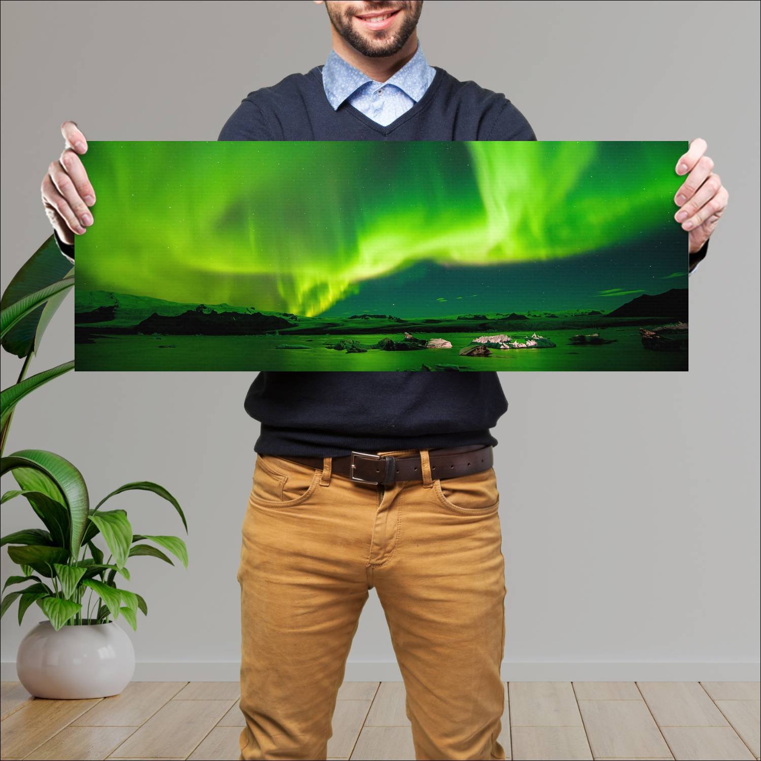 Cuadro grande 30x80cm Paisajes PAH-170 Deco