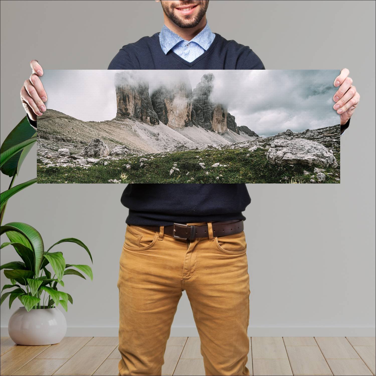 Cuadro grande 30x80cm Paisajes PAH-175 Deco