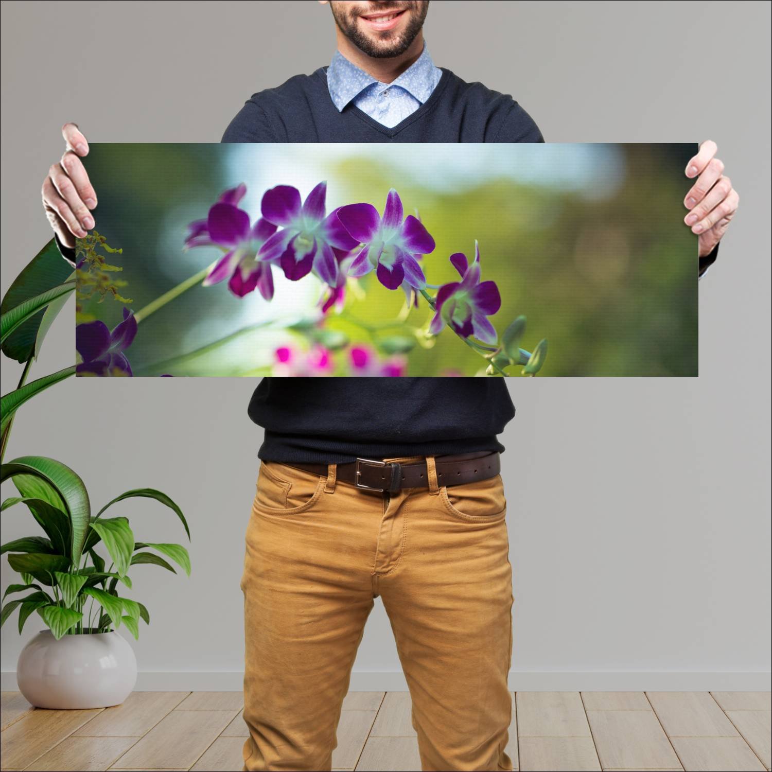 Cuadro grande 30x80cm Paisajes PAH-176 Deco