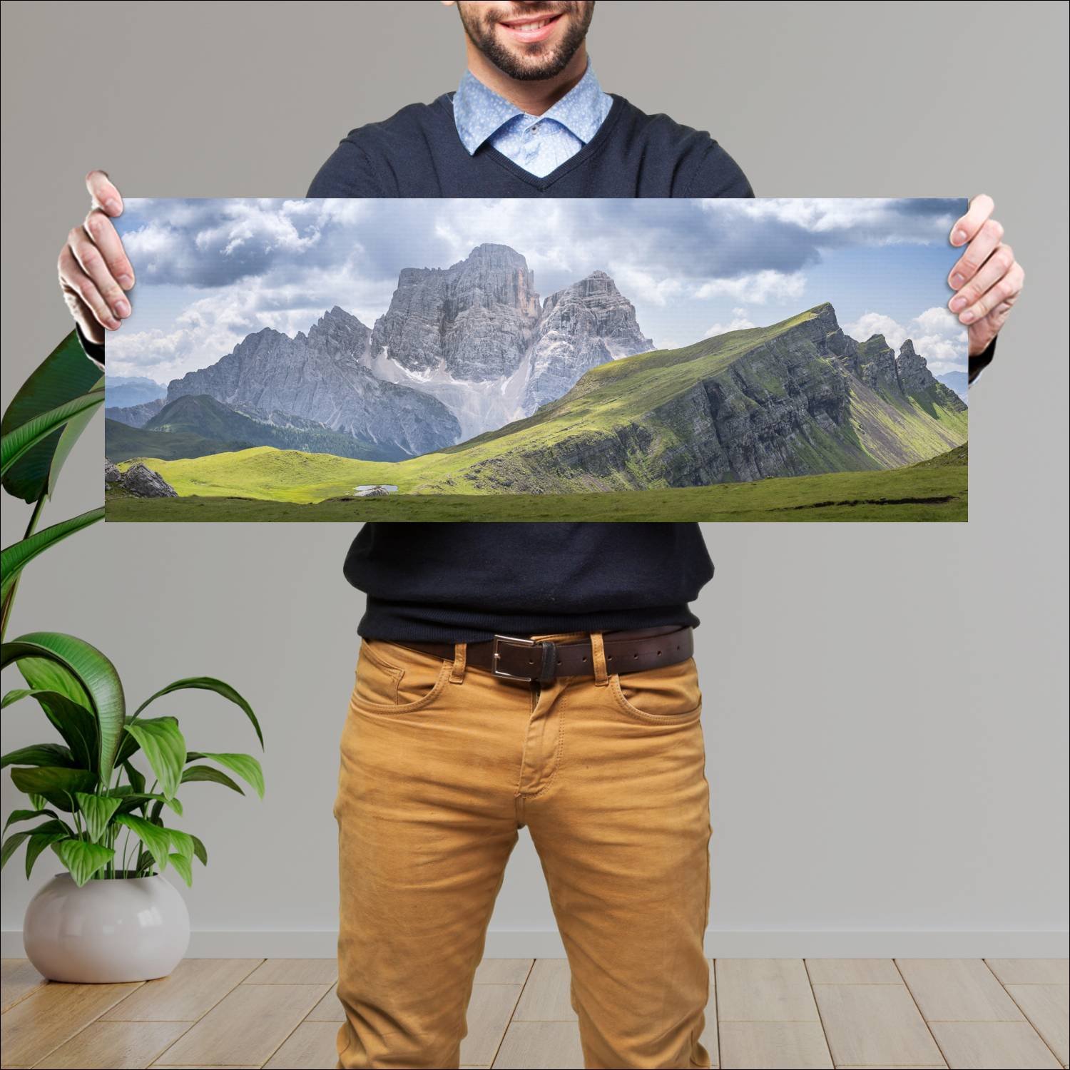Cuadro grande 30x80cm Paisajes PAH-180 Deco
