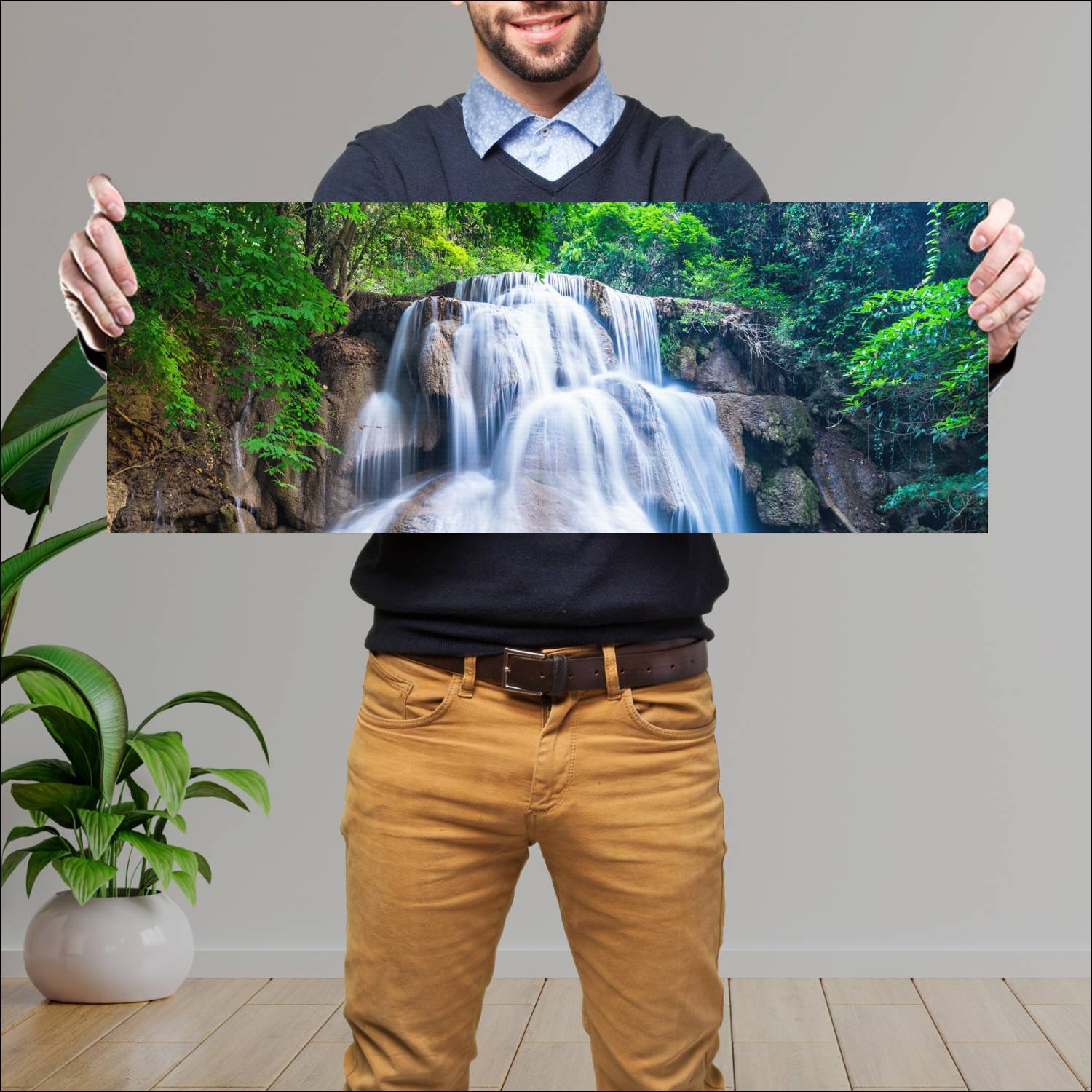 Cuadro grande 30x80cm Paisajes PAH-257 Deco