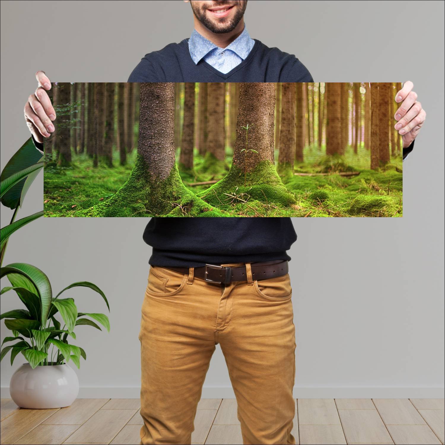 Cuadro grande 30x80cm Paisajes PAH-259 Deco