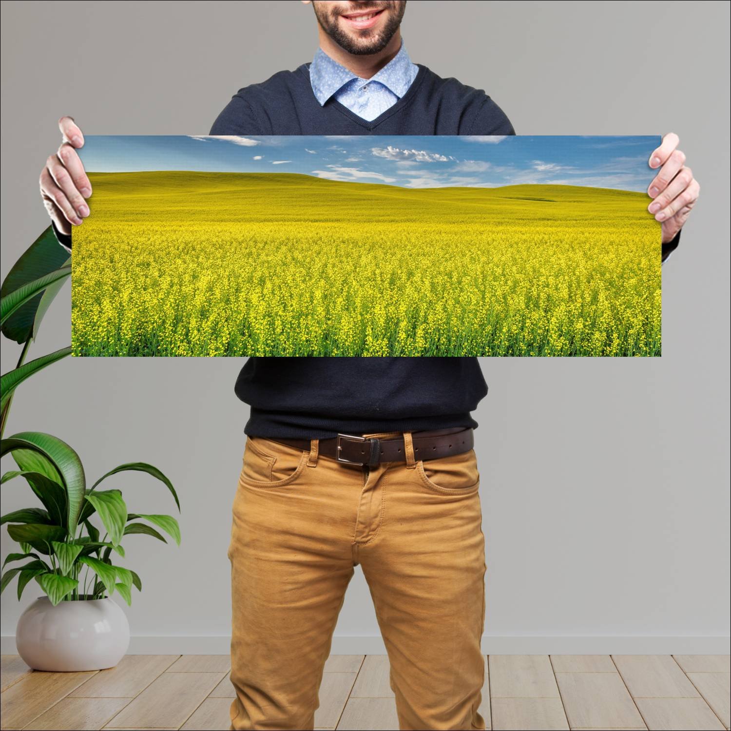 Cuadro grande 30x80cm Paisajes PAH-262 Deco