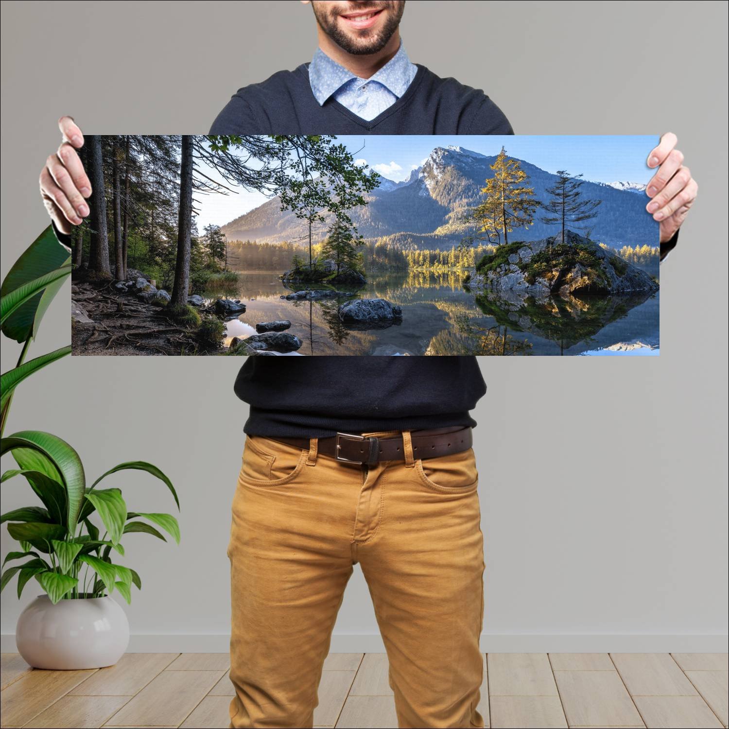 Cuadro grande 30x80cm Paisajes PAH-264 Deco