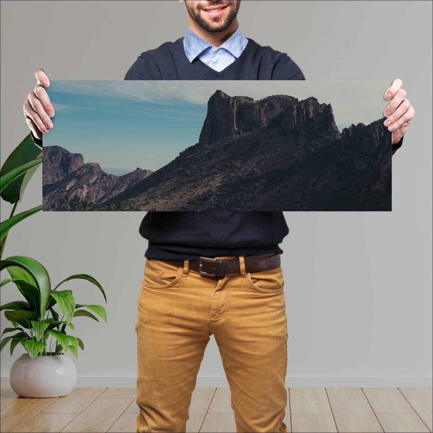 Cuadro grande 30x80cm Paisajes PAH-265 Deco