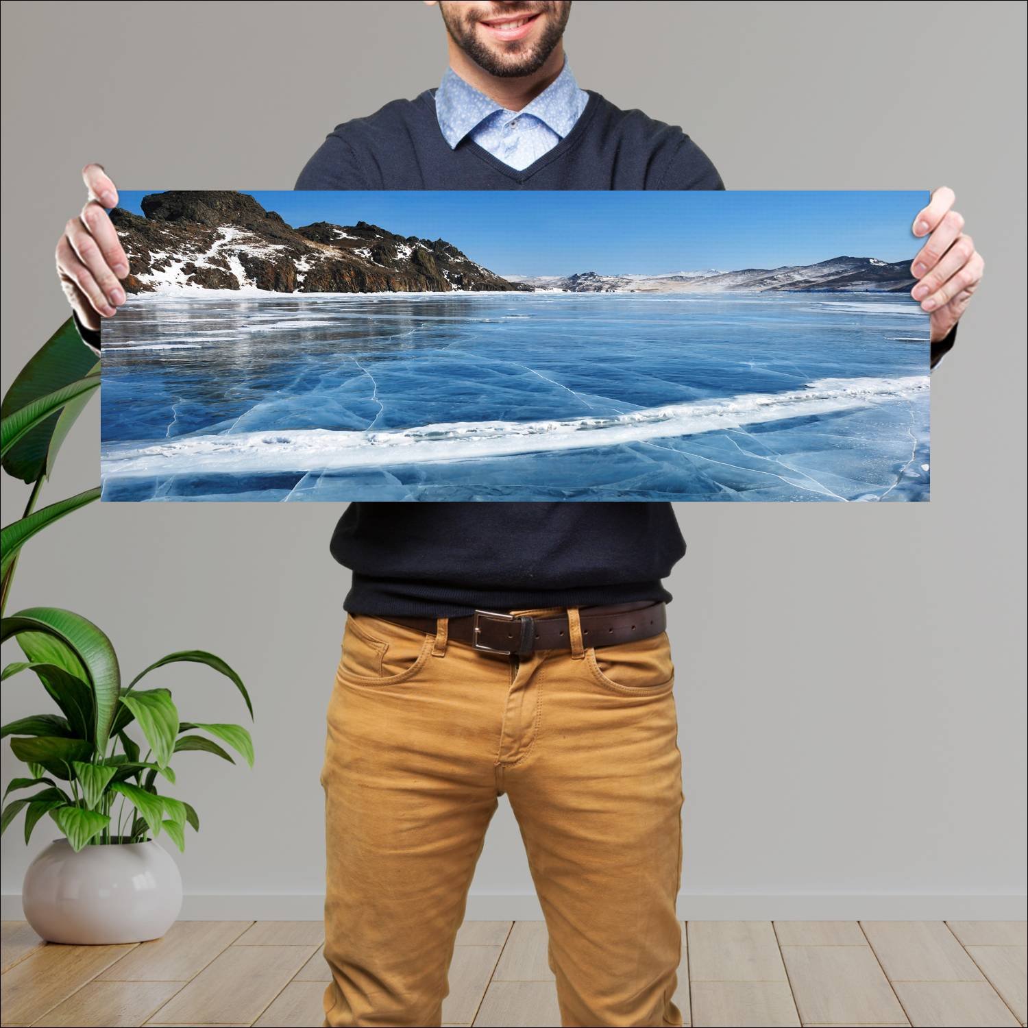 Cuadro grande 30x80cm Paisajes PAH-267 Deco
