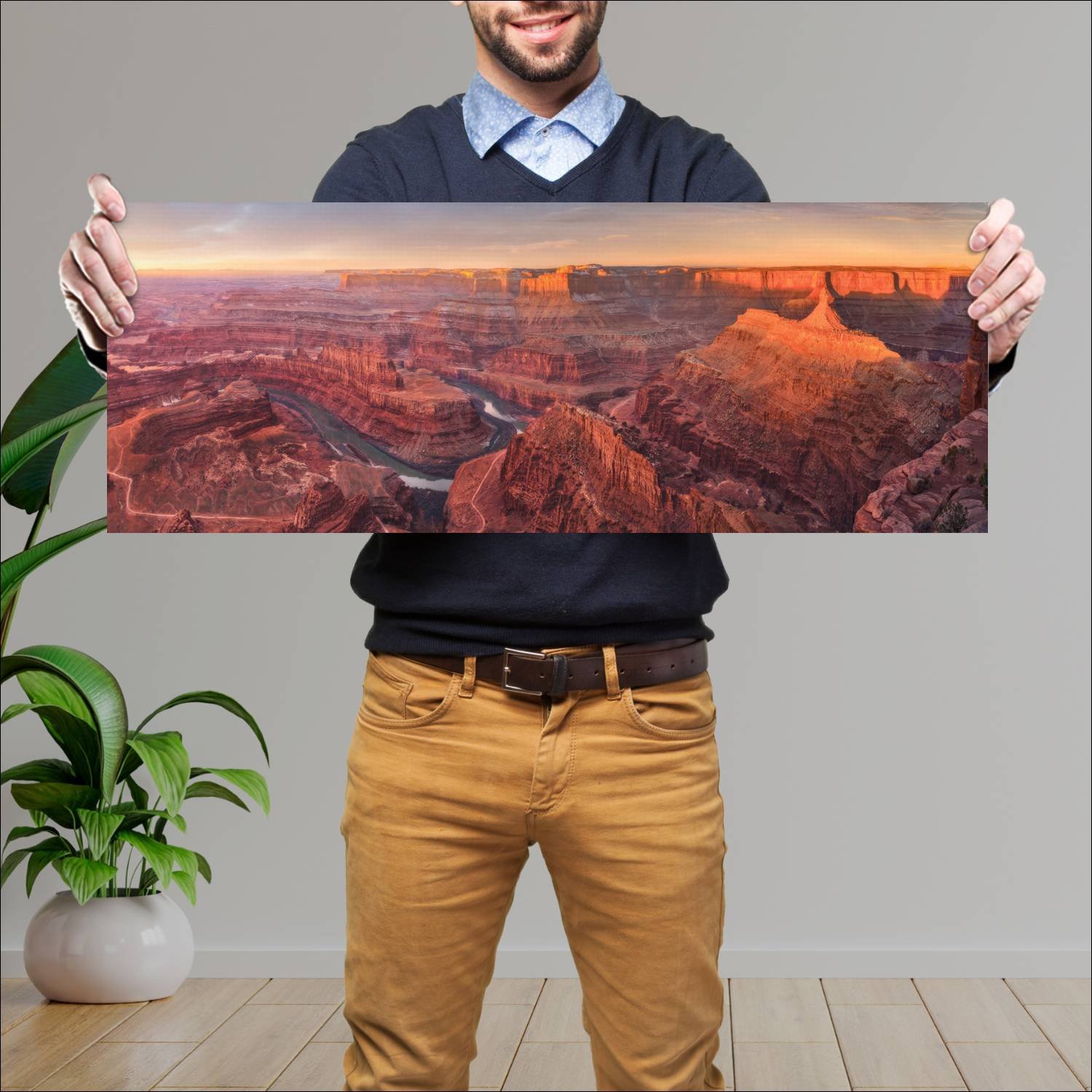 Cuadro grande 30x80cm Paisajes PAH-273 Deco