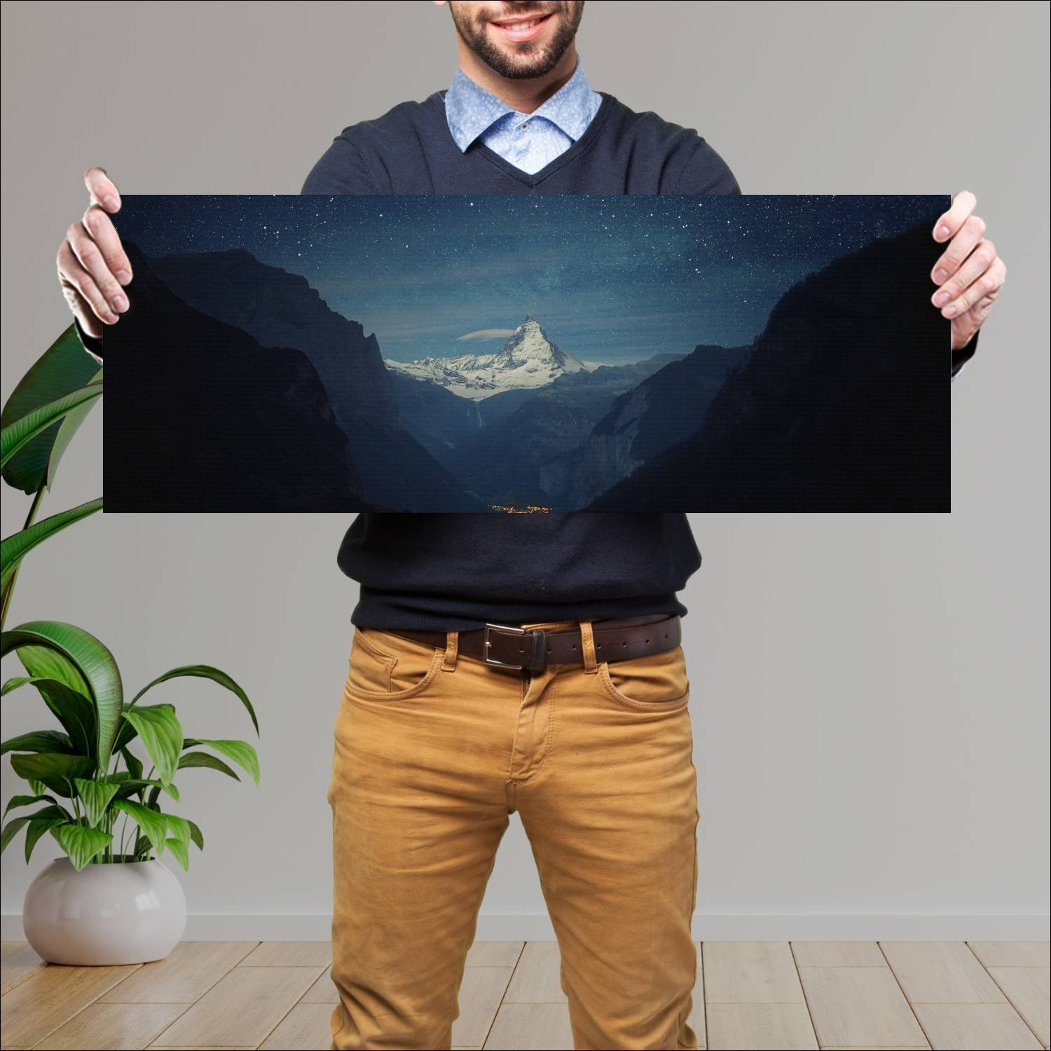 Cuadro grande 30x80cm Paisajes PAH-274 Deco