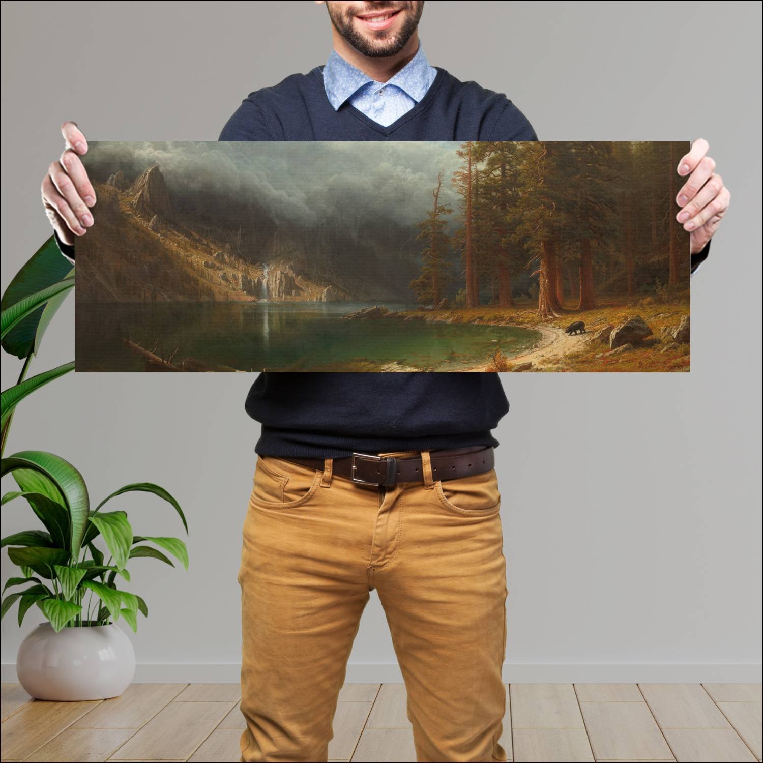 Cuadro grande 30x80cm Paisajes PAH-282 Deco